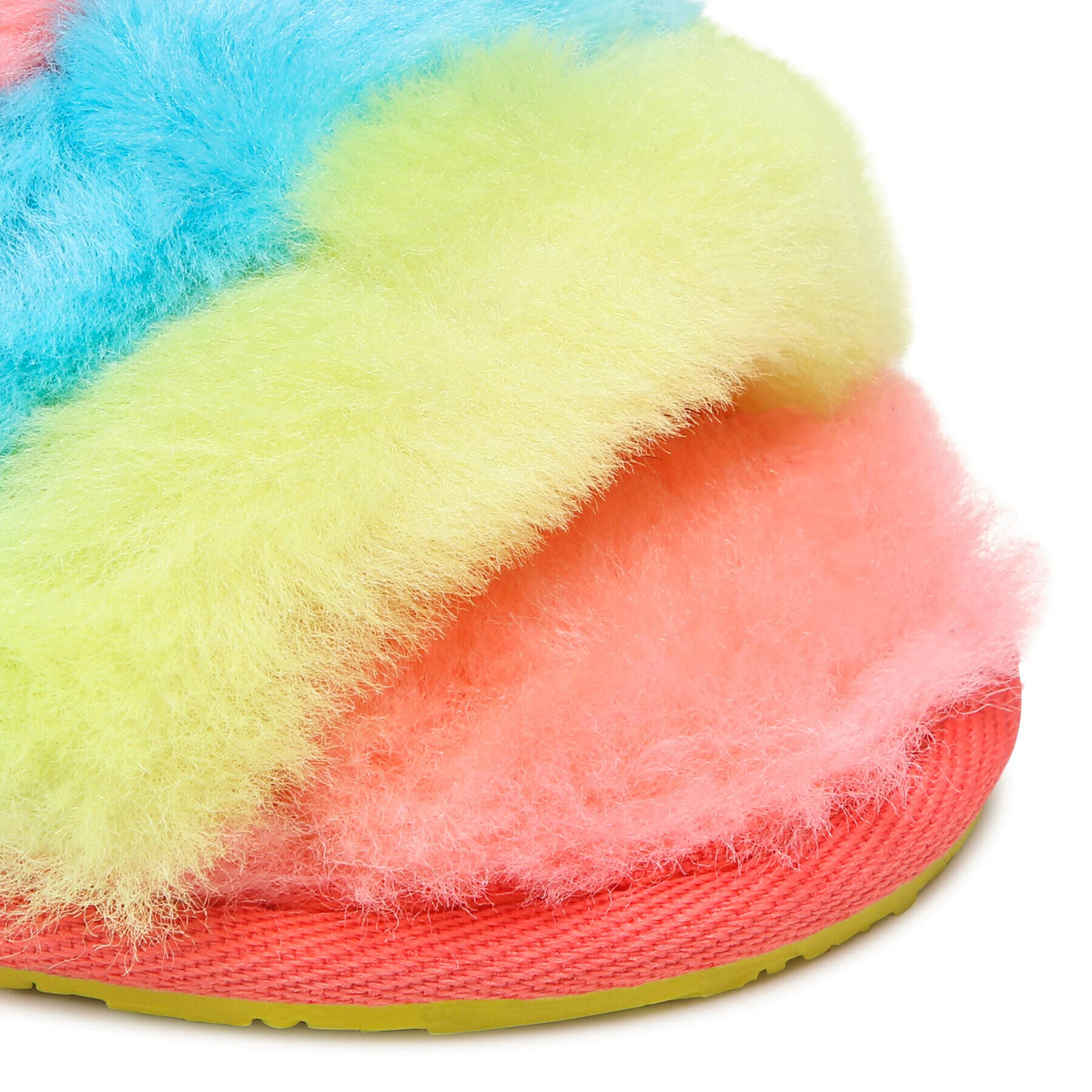 Ugg Пантофи T Fluff Yeah Slide 1124931T Цветен - Pepit.bg