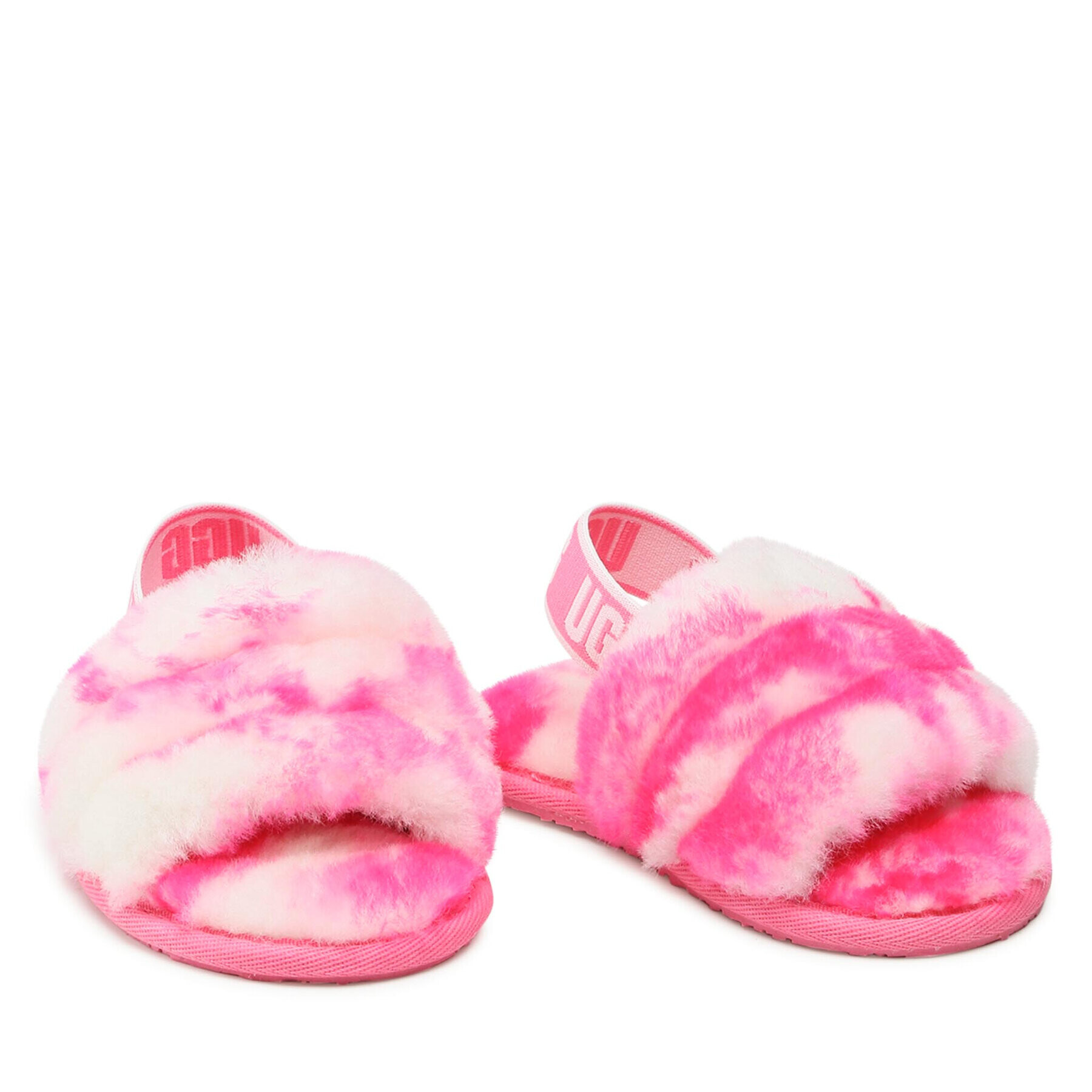 Ugg Пантофи T Fluff Yeah Slide Marble 1123638T Розов - Pepit.bg