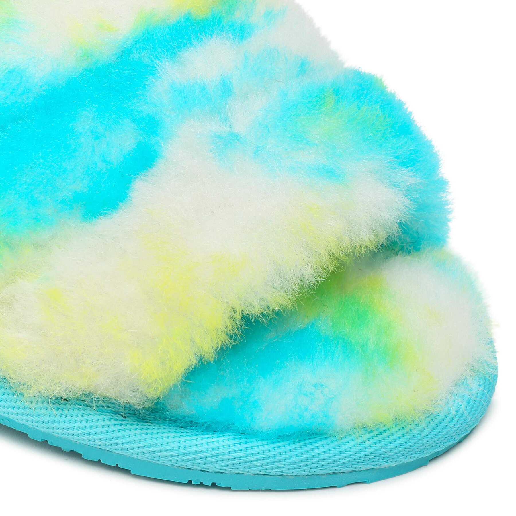 Ugg Пантофи T Fluff Yeah Slide Marble 1123638T Син - Pepit.bg