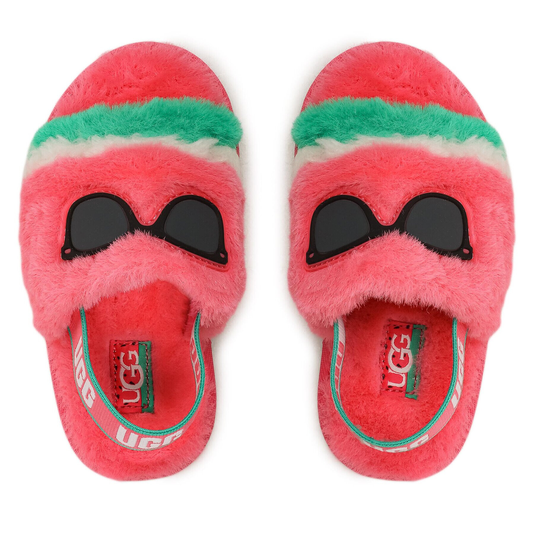 Ugg Пантофи T Fluff Yeah Watermelon Stuffie 1136516T Розов - Pepit.bg