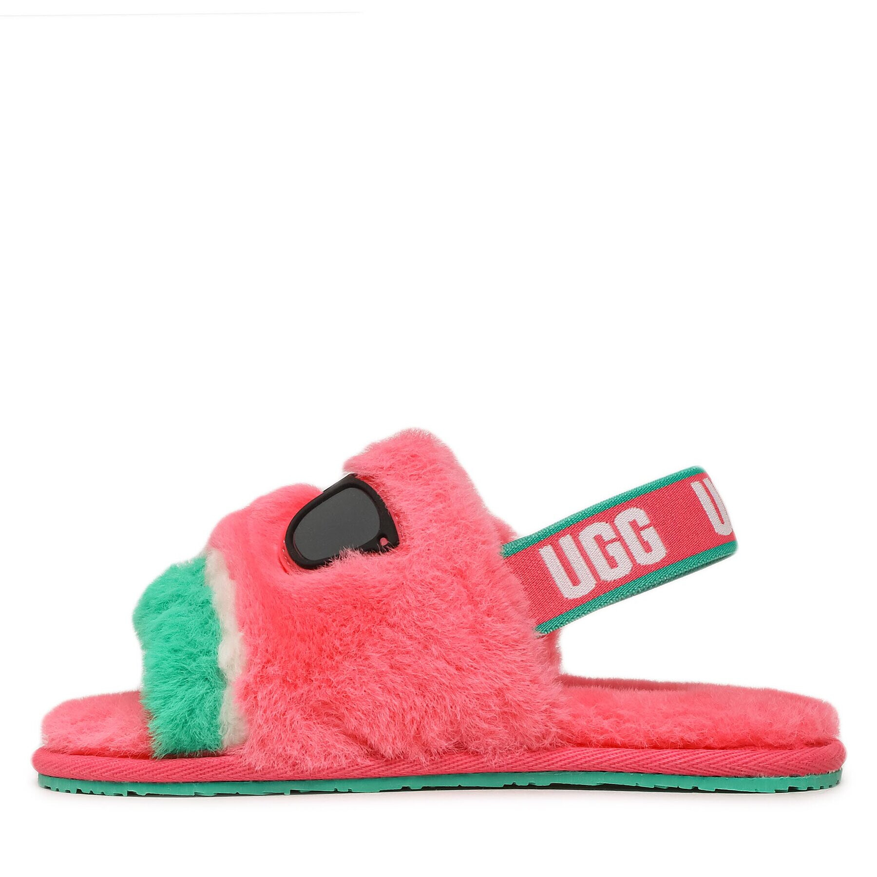 Ugg Пантофи T Fluff Yeah Watermelon Stuffie 1136516T Розов - Pepit.bg