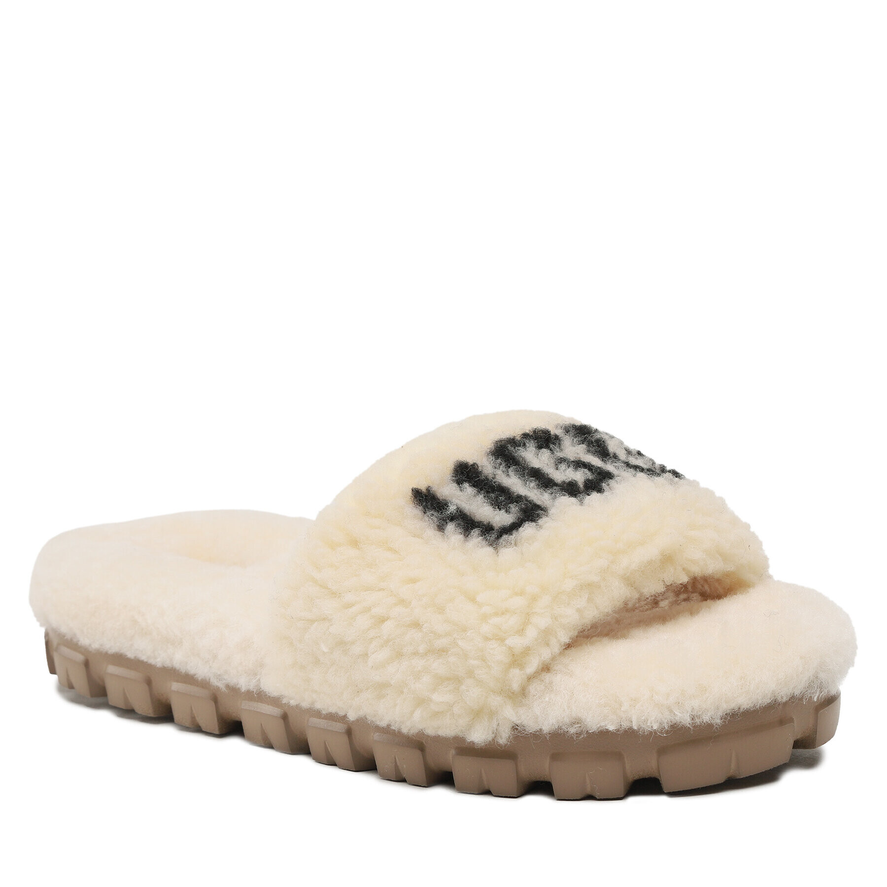 Ugg Пантофи W Cozetta Curly Graphic 1132891 Бежов - Pepit.bg