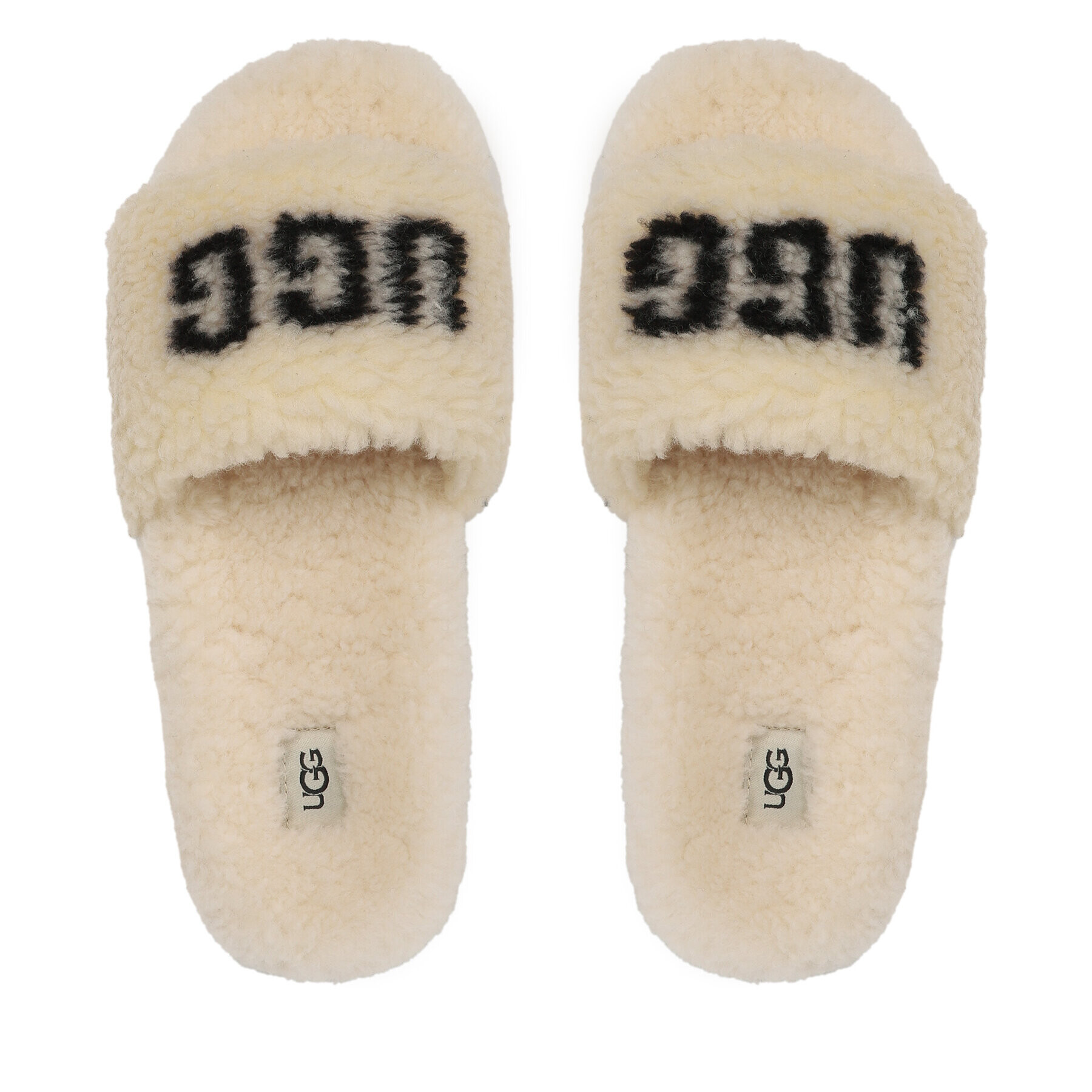 Ugg Пантофи W Cozetta Curly Graphic 1132891 Бежов - Pepit.bg