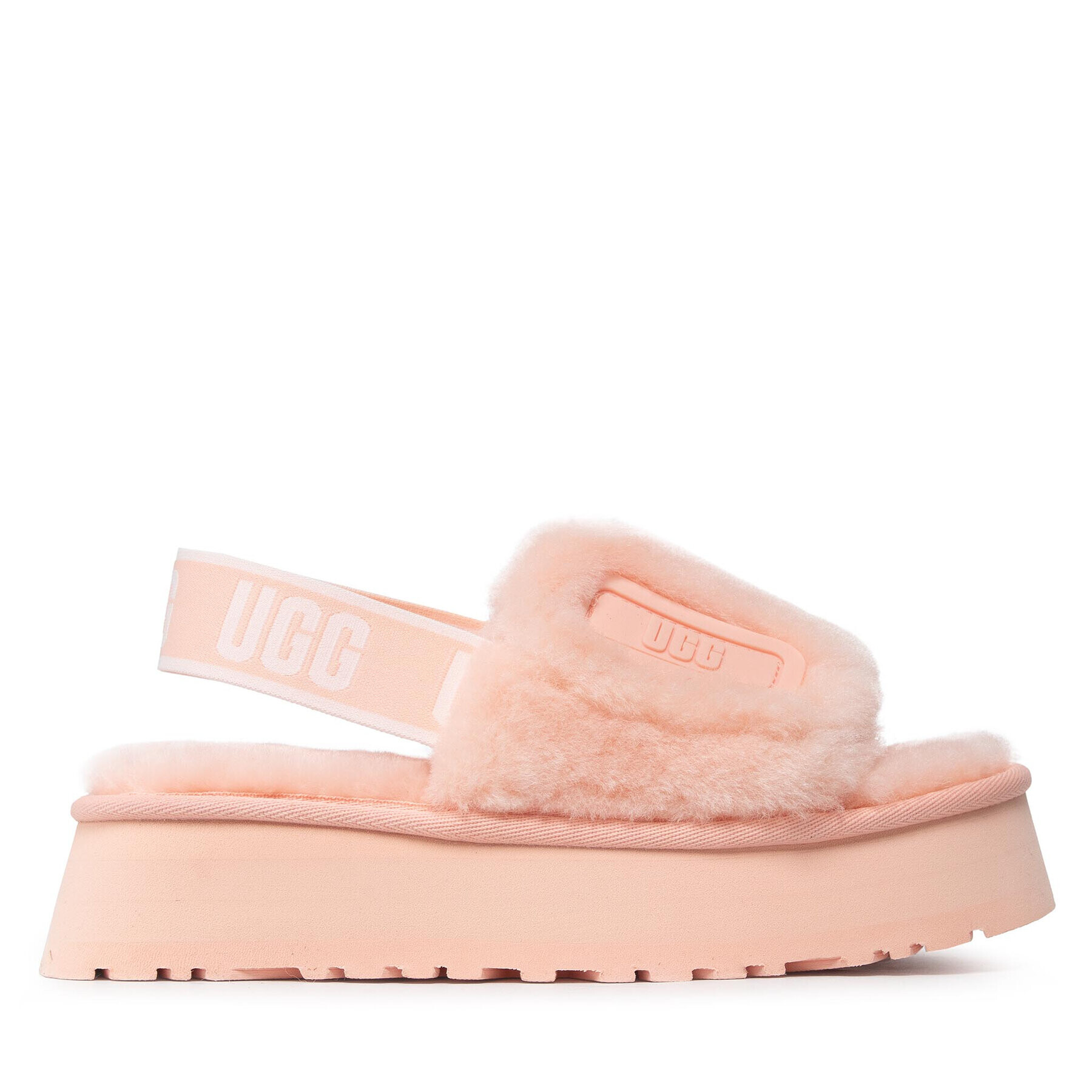 Ugg Пантофи W Disco Slide 1112258 Розов - Pepit.bg