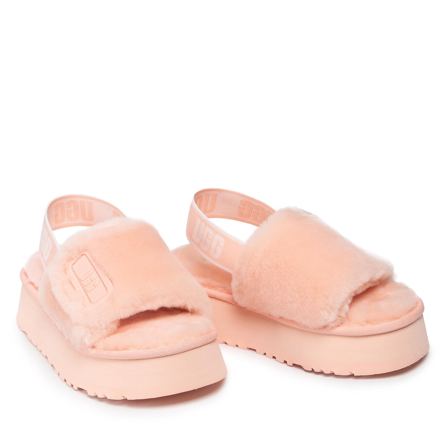 Ugg Пантофи W Disco Slide 1112258 Розов - Pepit.bg
