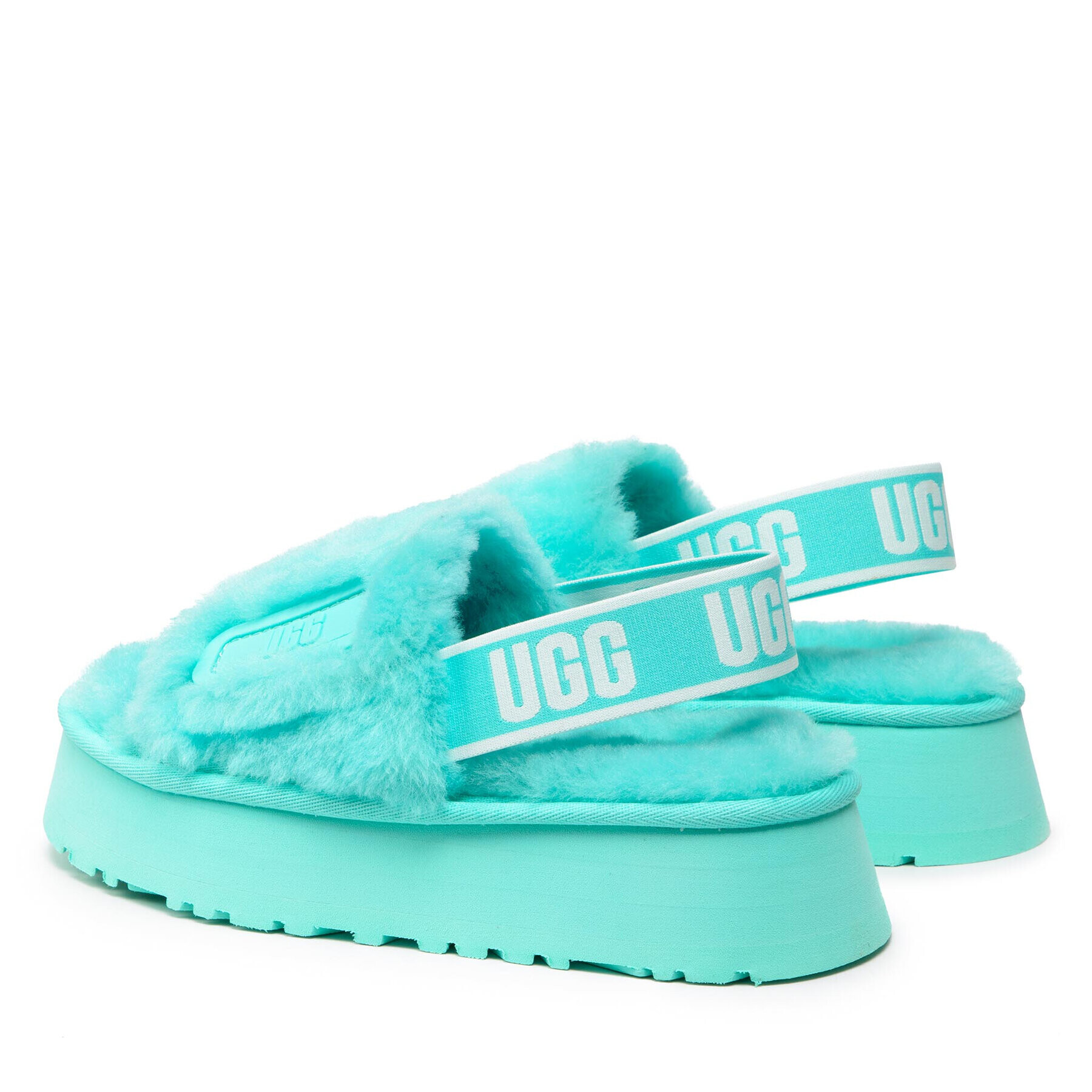 Ugg Пантофи W Disco Slide 1112258 Зелен - Pepit.bg