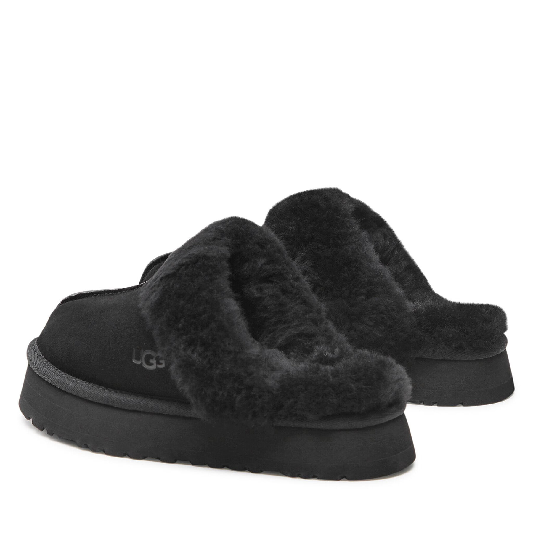 Ugg Пантофи W Disquette 1122550 Черен - Pepit.bg