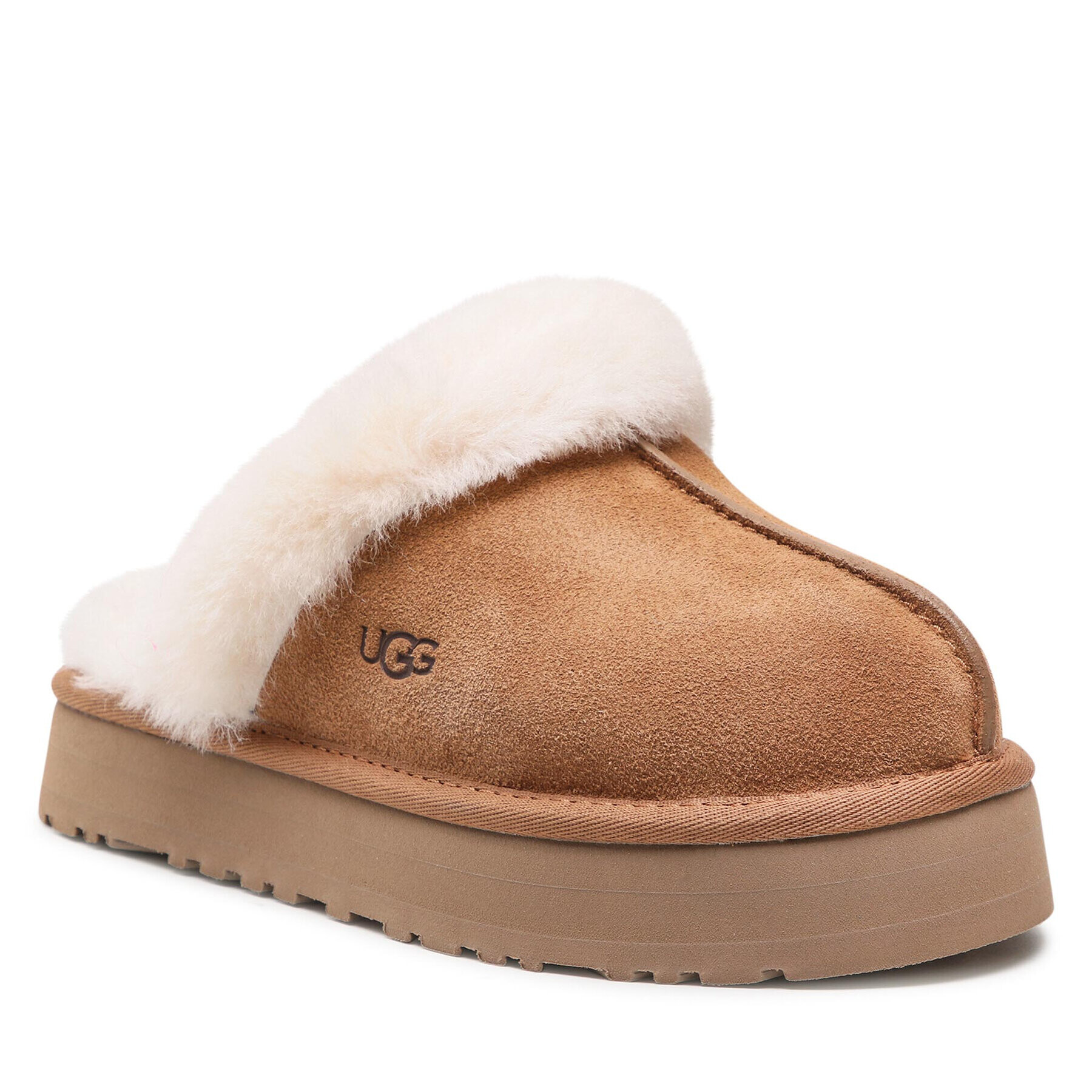 Ugg Пантофи W Disquette 1122550 Кафяв - Pepit.bg