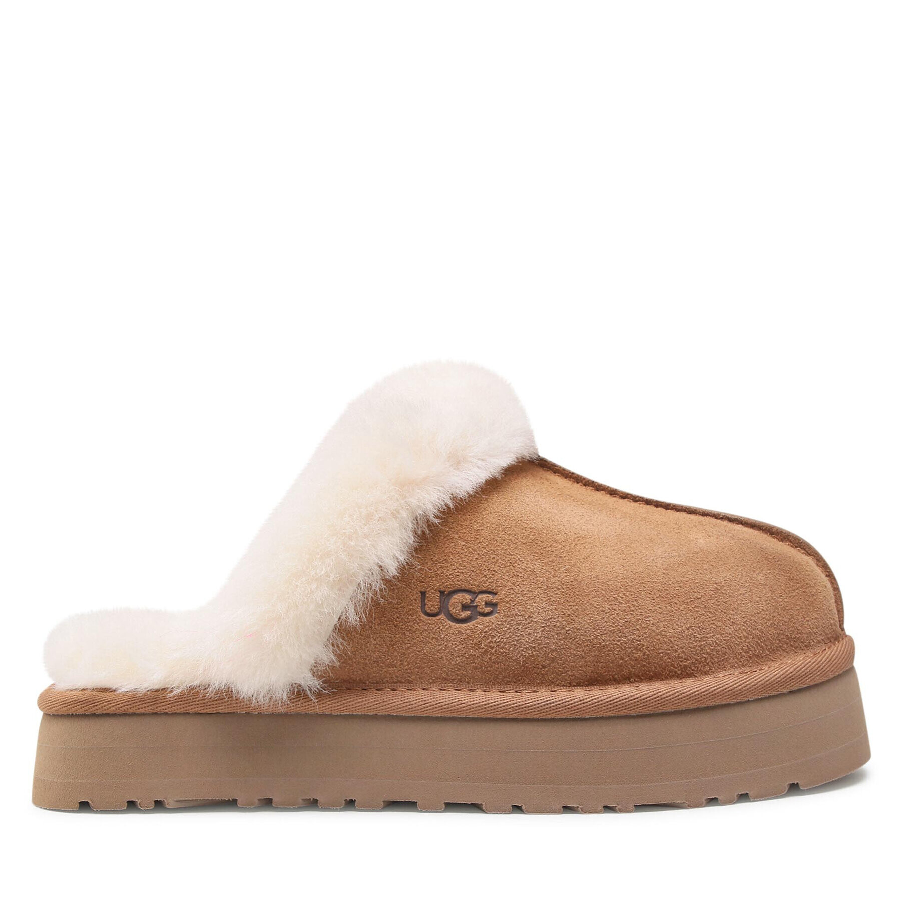 Ugg Пантофи W Disquette 1122550 Кафяв - Pepit.bg