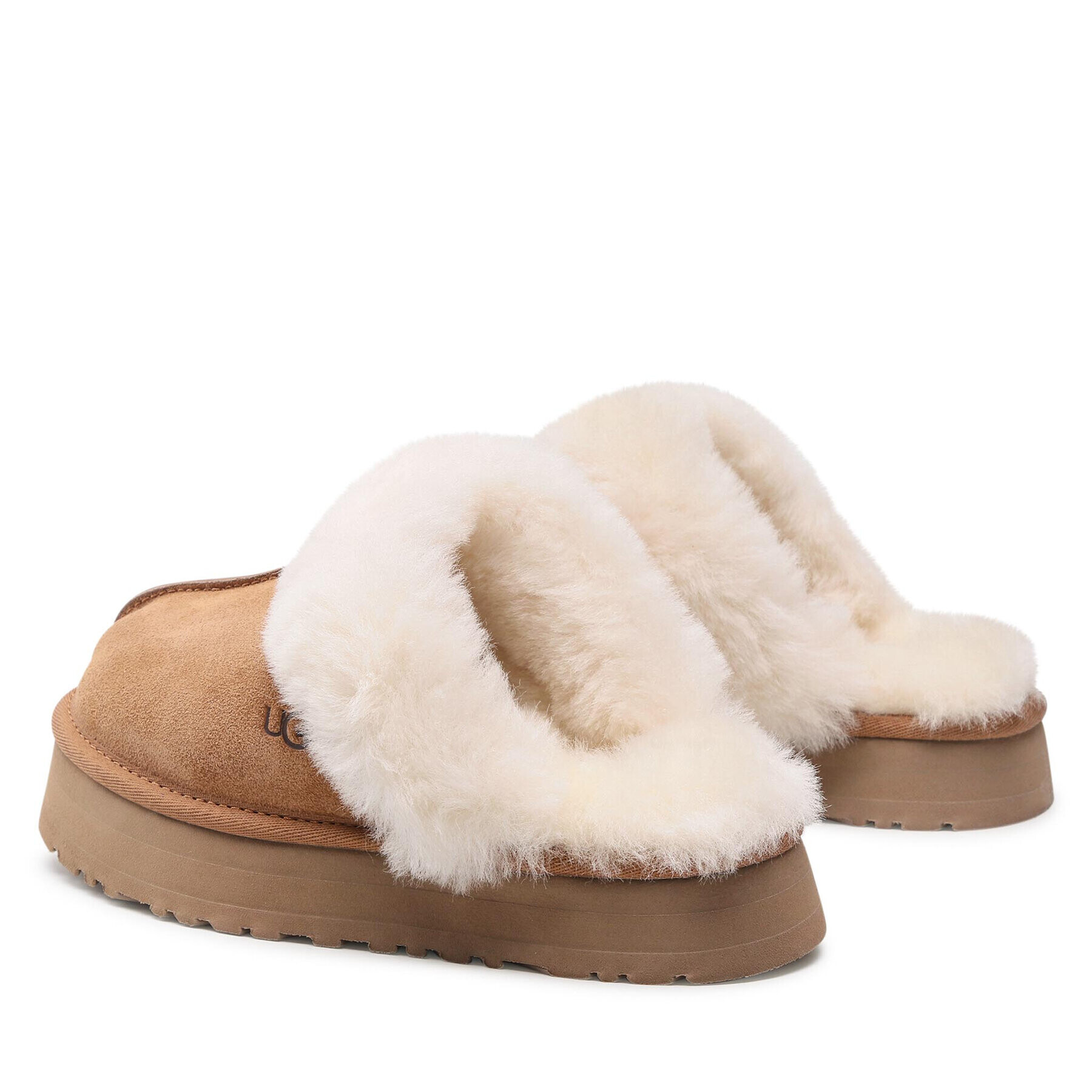 Ugg Пантофи W Disquette 1122550 Кафяв - Pepit.bg
