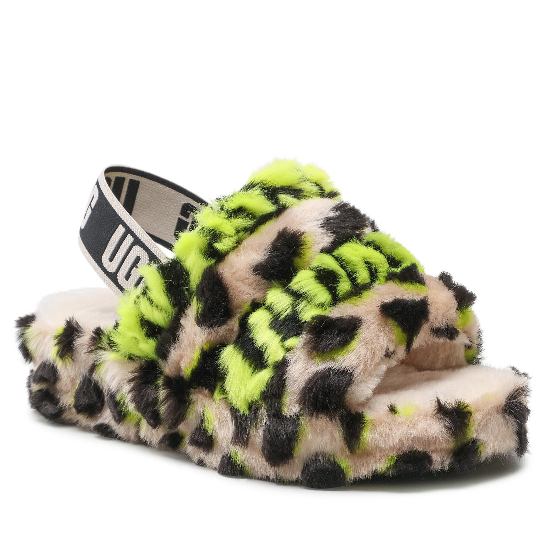Ugg Пантофи W Fluff Yeah Animal 1127073 Цветен - Pepit.bg