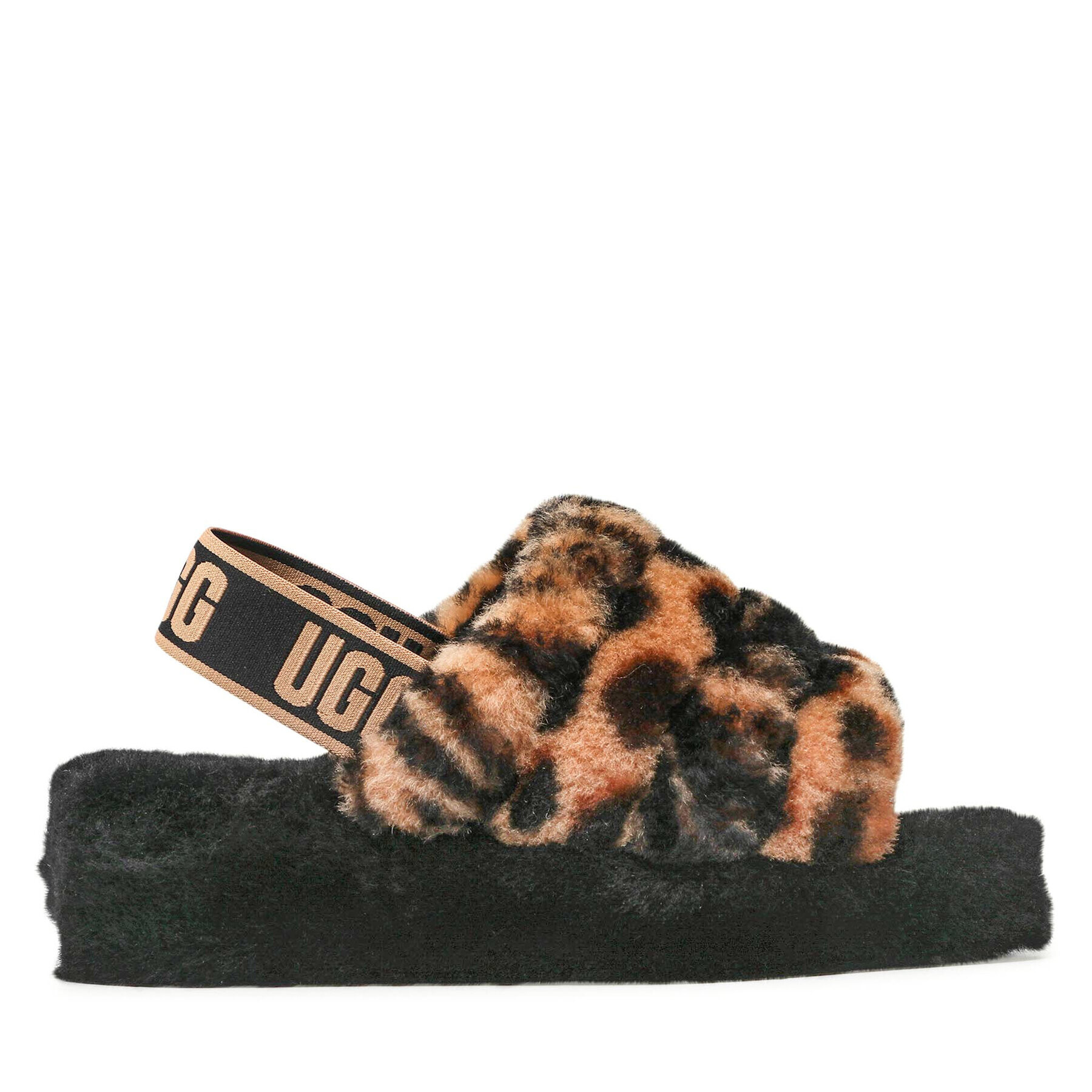 Ugg Пантофи W Fluff Yeah Animal 1127073 Кафяв - Pepit.bg