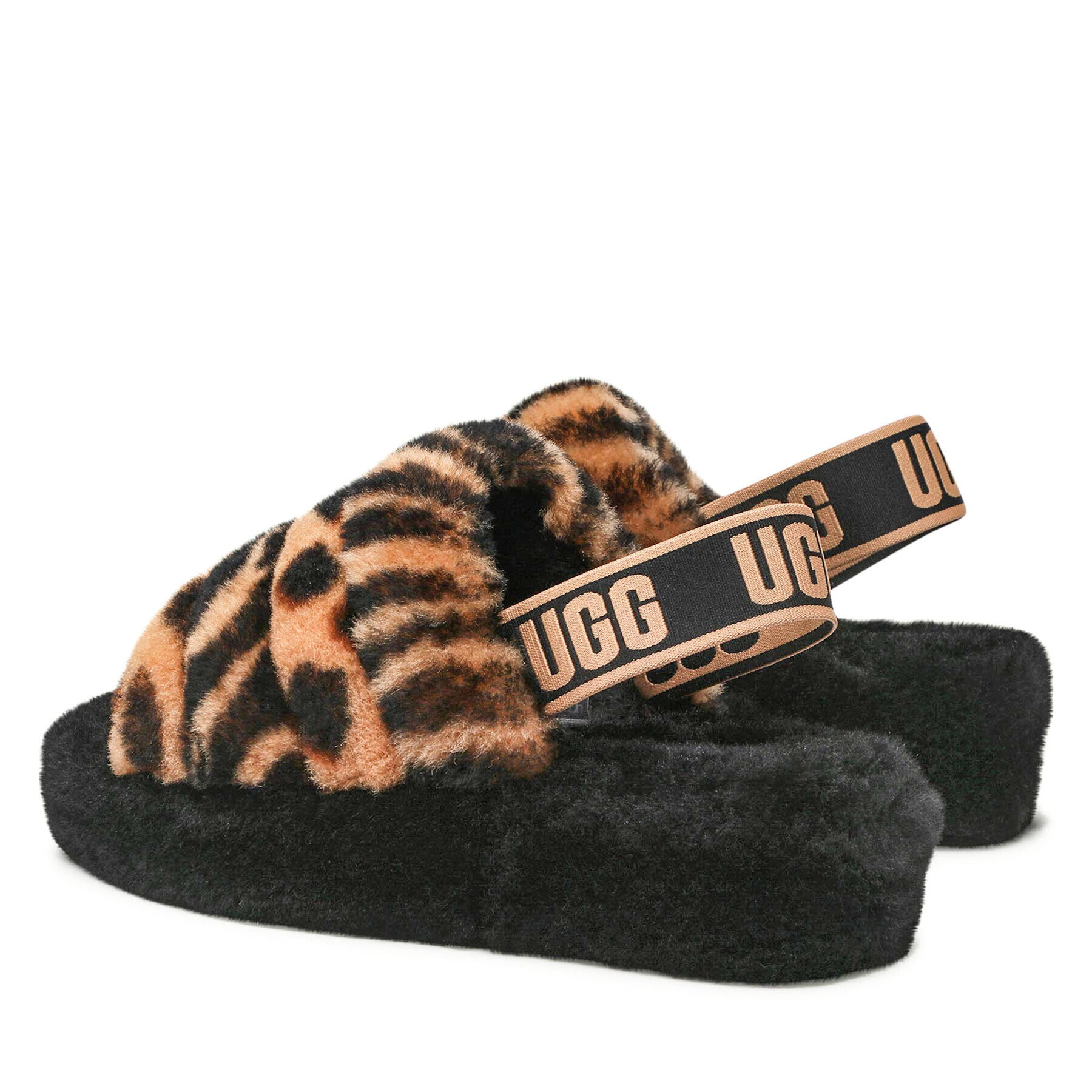 Ugg Пантофи W Fluff Yeah Animal 1127073 Кафяв - Pepit.bg