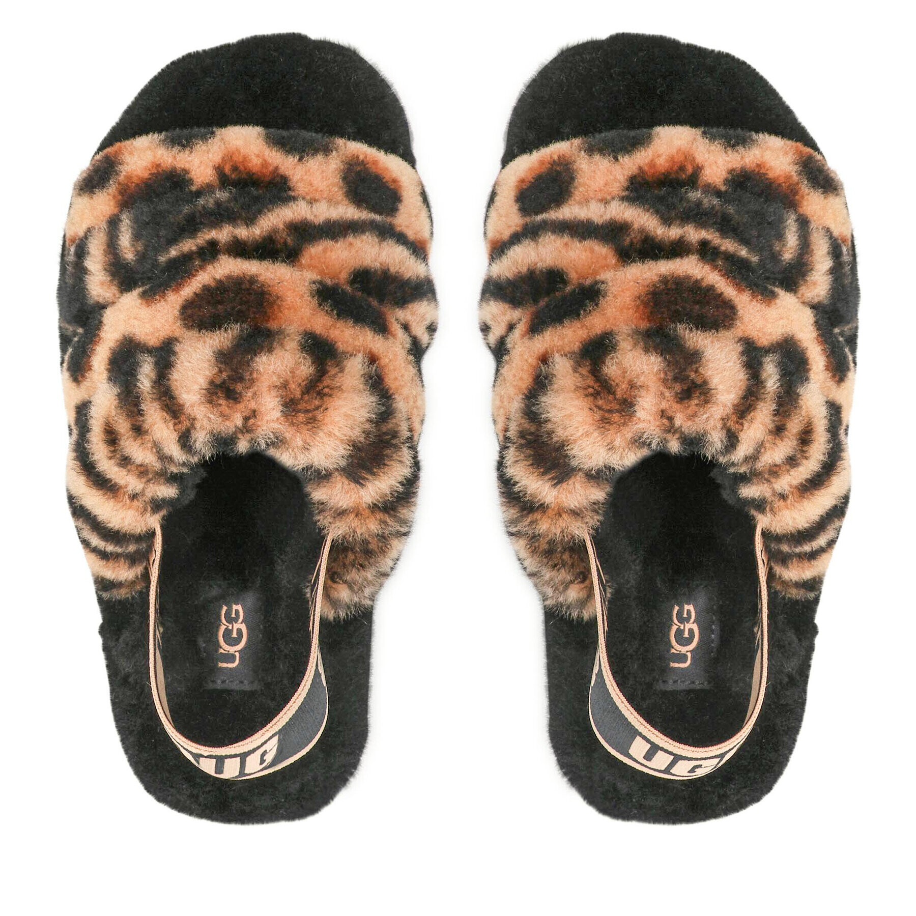 Ugg Пантофи W Fluff Yeah Animal 1127073 Кафяв - Pepit.bg