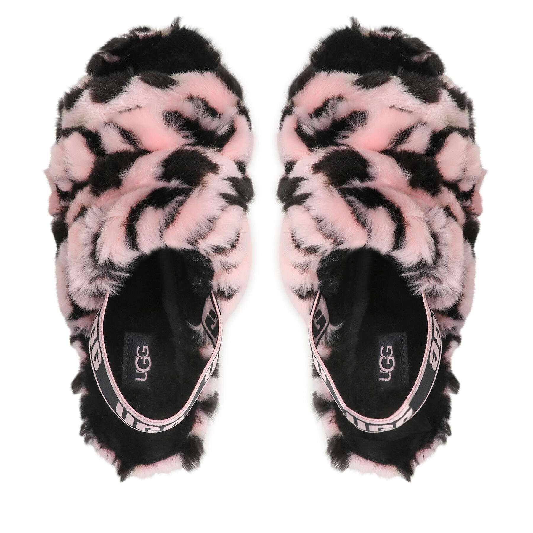 Ugg Пантофи W Fluff Yeah Animal 1127073 Розов - Pepit.bg