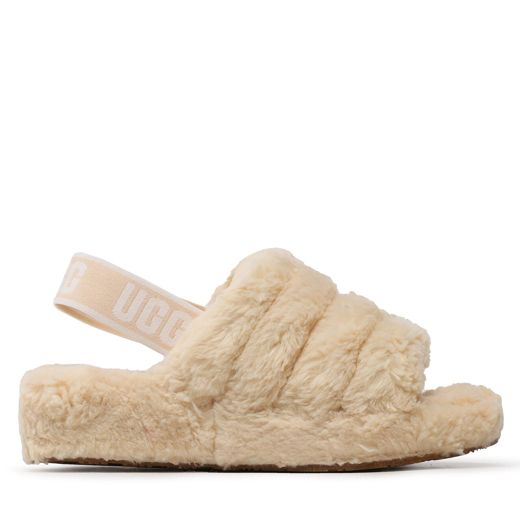 Ugg Пантофи W Fluff Yeah Fuzz Sugar 1130835 Бежов - Pepit.bg