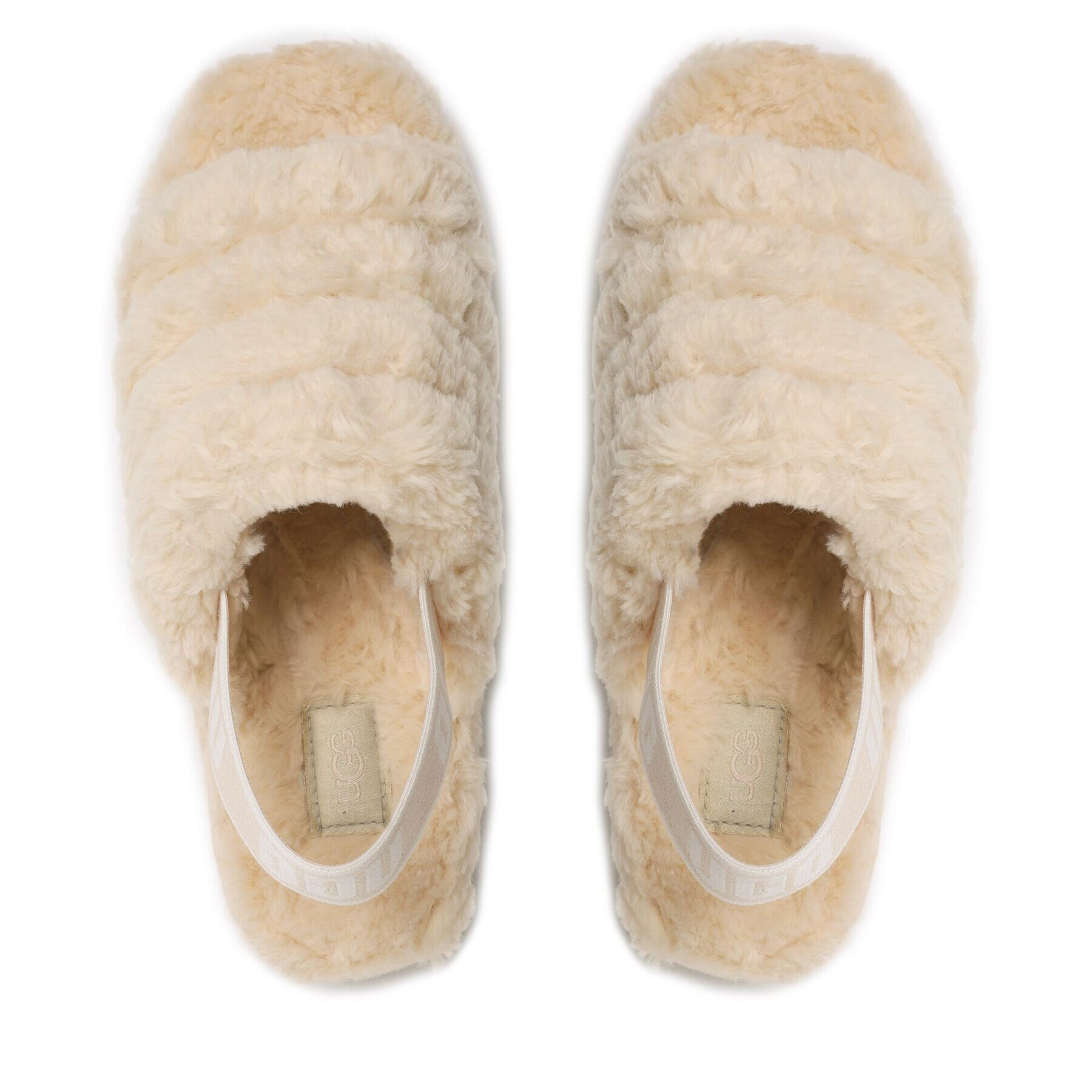 Ugg Пантофи W Fluff Yeah Fuzz Sugar 1130835 Бежов - Pepit.bg