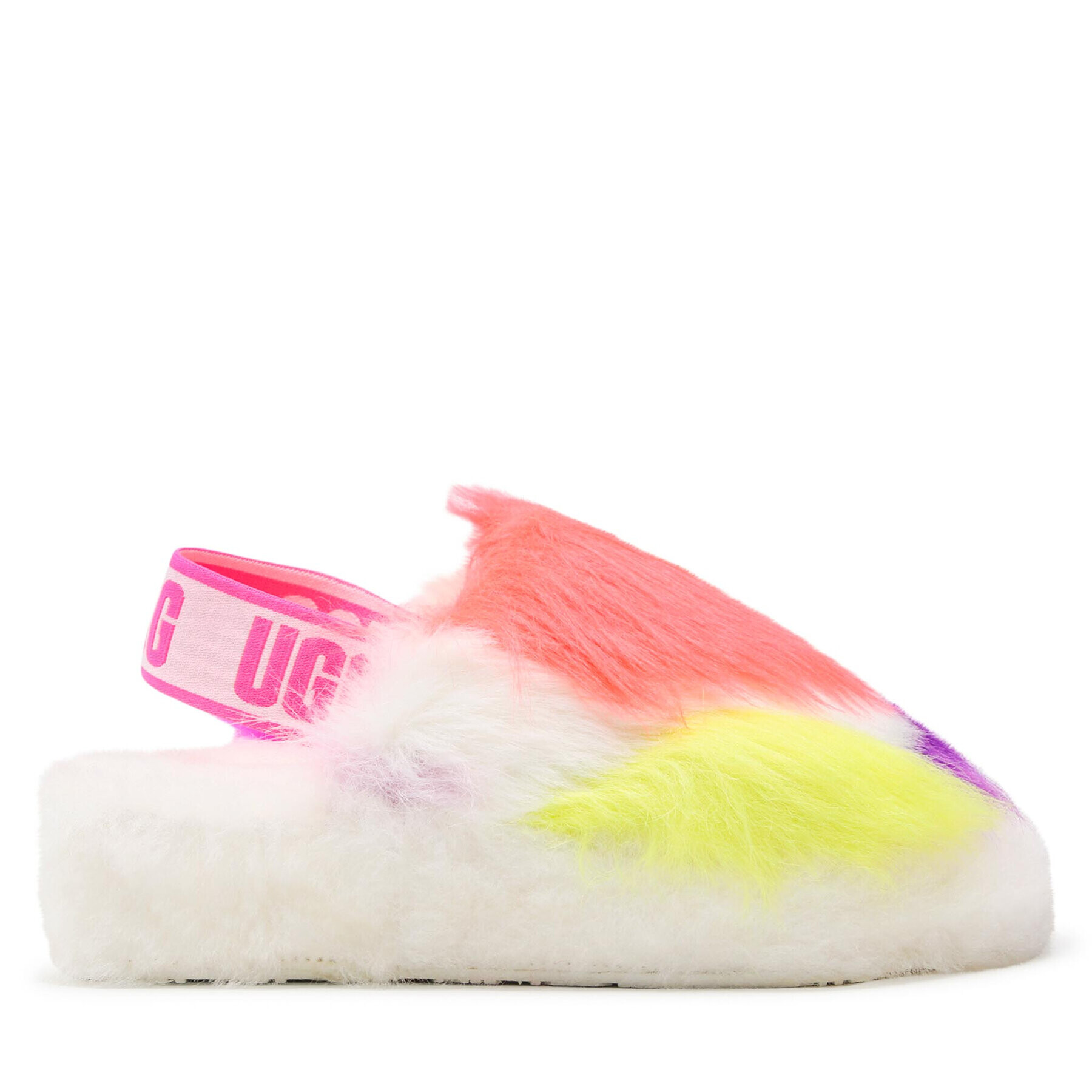 Ugg Пантофи W Fluff Yeah Party Spots 1125006 Цветен - Pepit.bg
