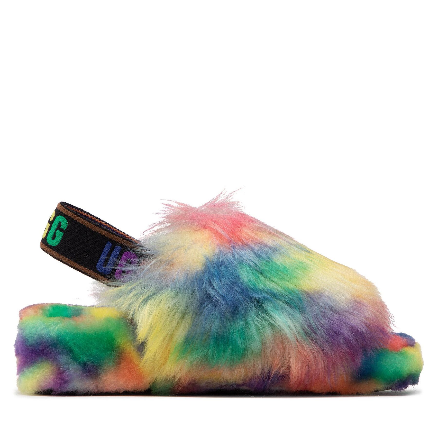 Ugg Пантофи W Fluff Yeah Pride 1131770 Цветен - Pepit.bg
