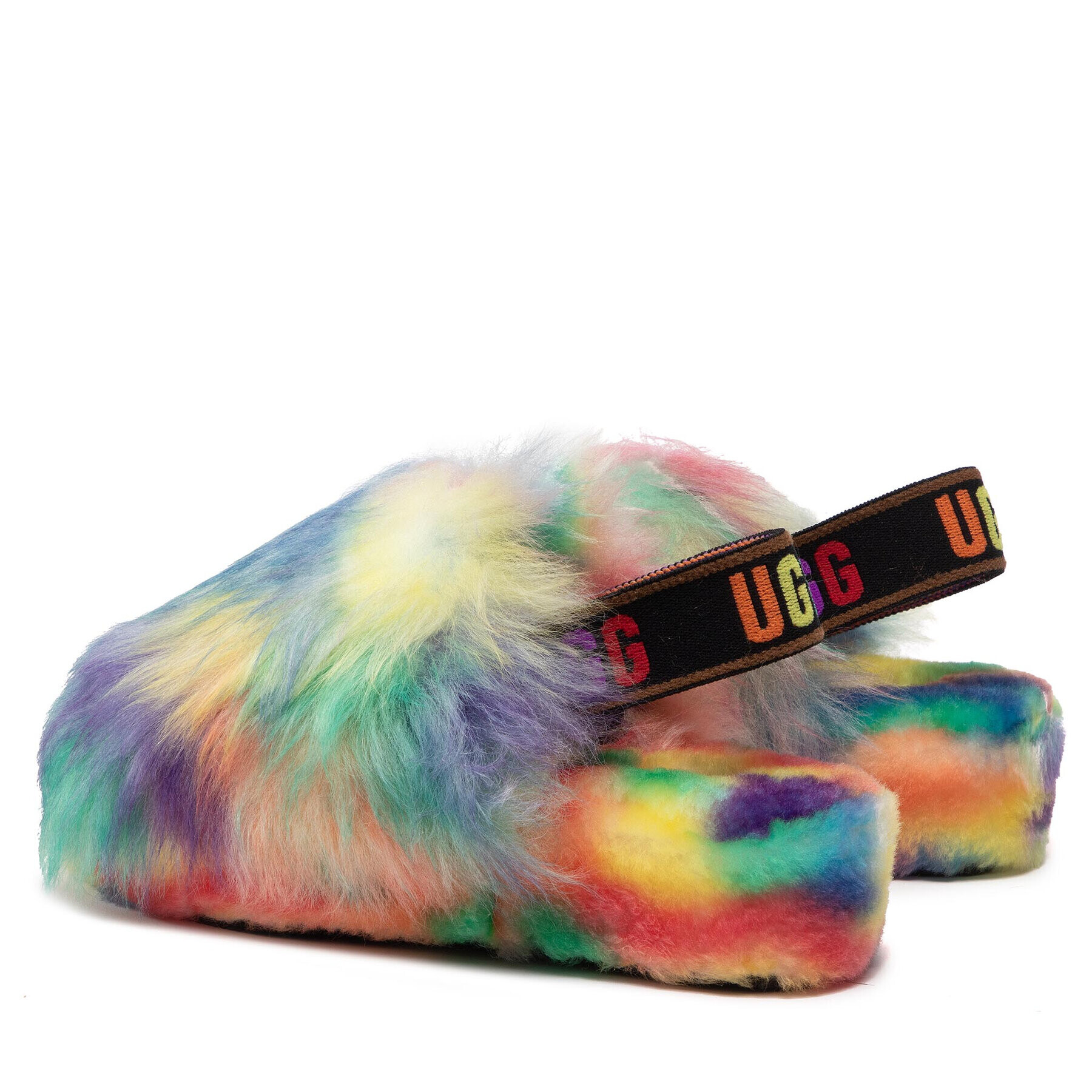 Ugg Пантофи W Fluff Yeah Pride 1131770 Цветен - Pepit.bg