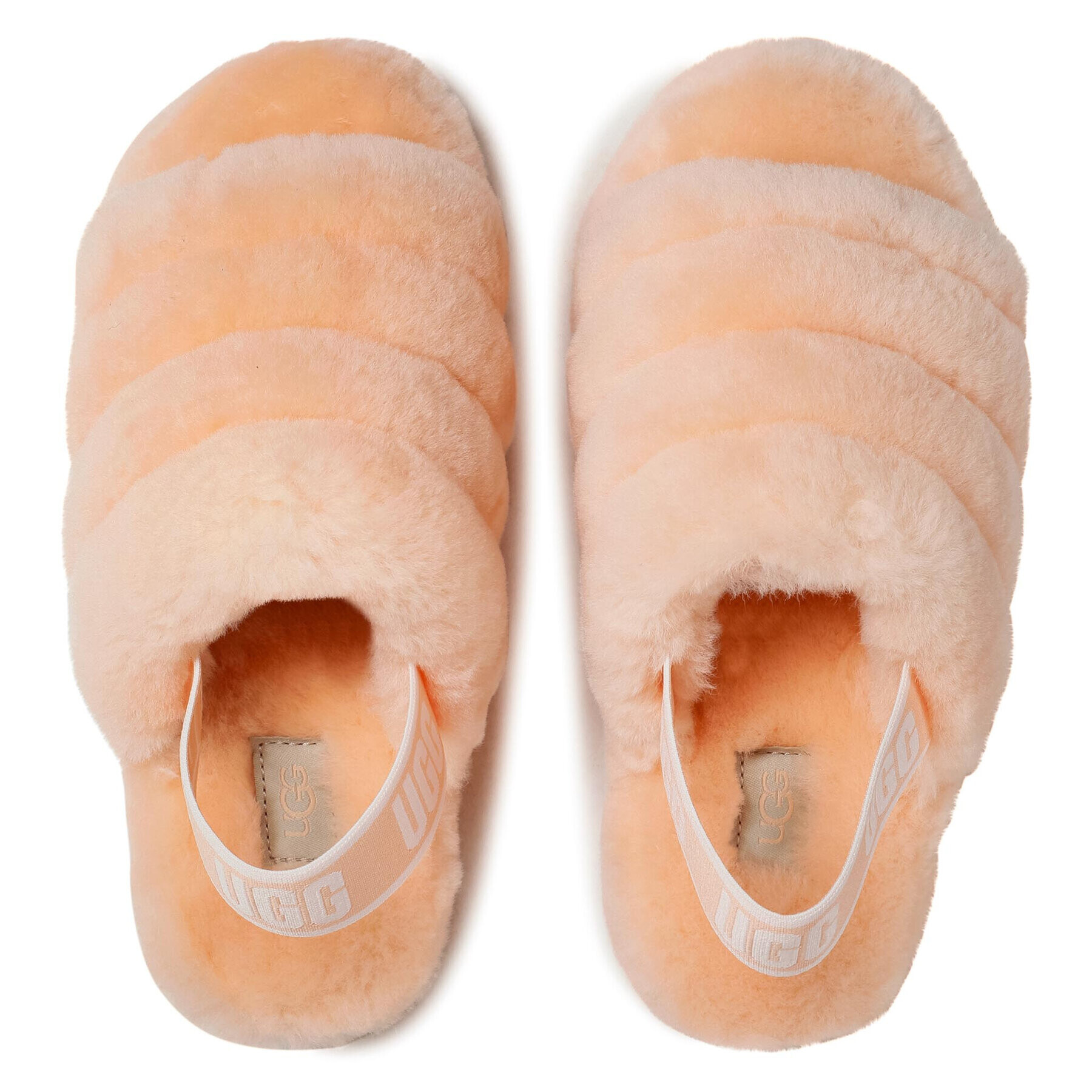 Ugg Пантофи W Fluff Yeah Slide 1095119 Оранжев - Pepit.bg