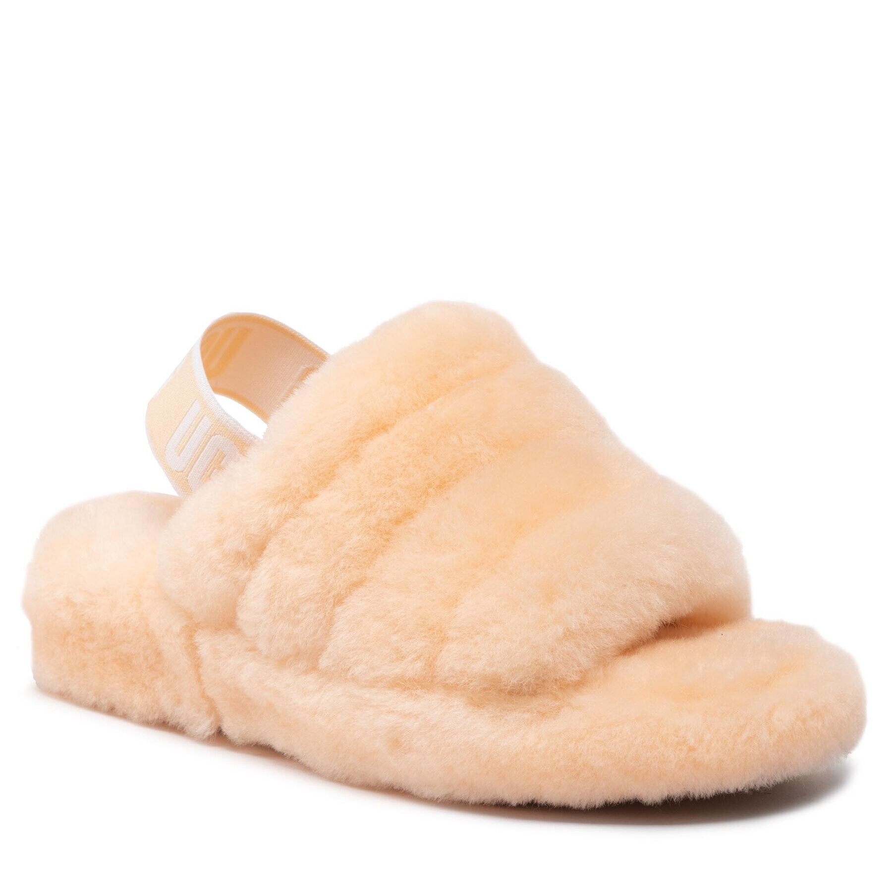 Ugg Пантофи W Fluff Yeah Slide 1095119 Оранжев - Pepit.bg