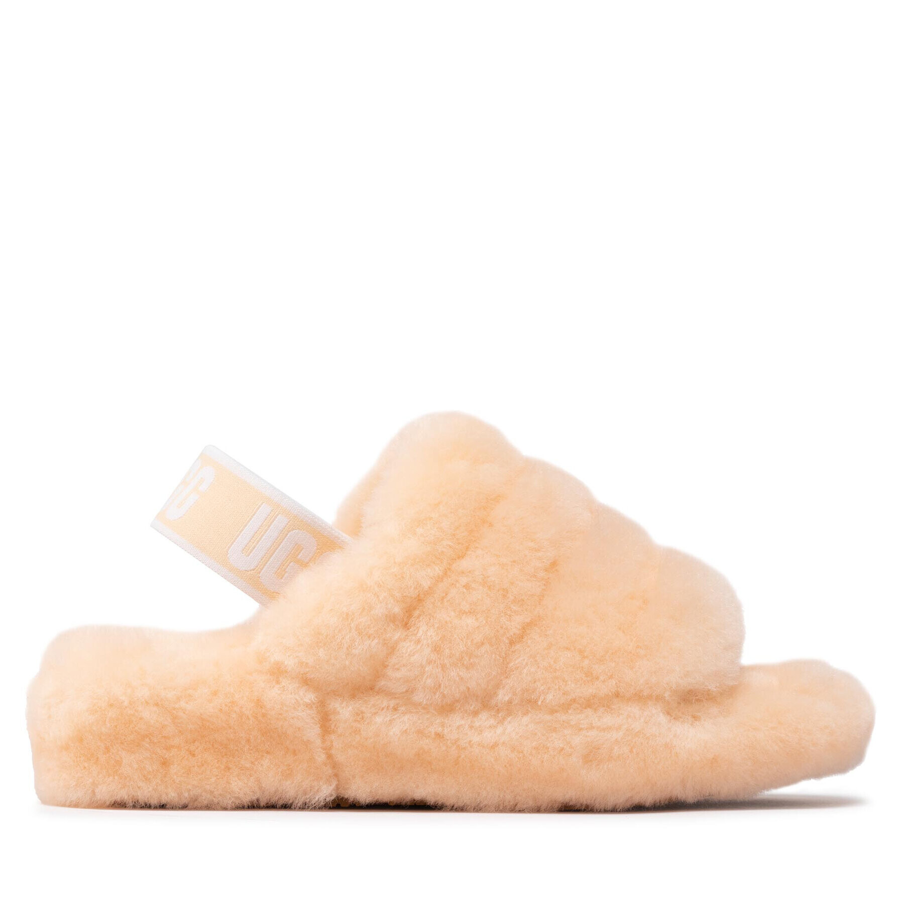 Ugg Пантофи W Fluff Yeah Slide 1095119 Оранжев - Pepit.bg