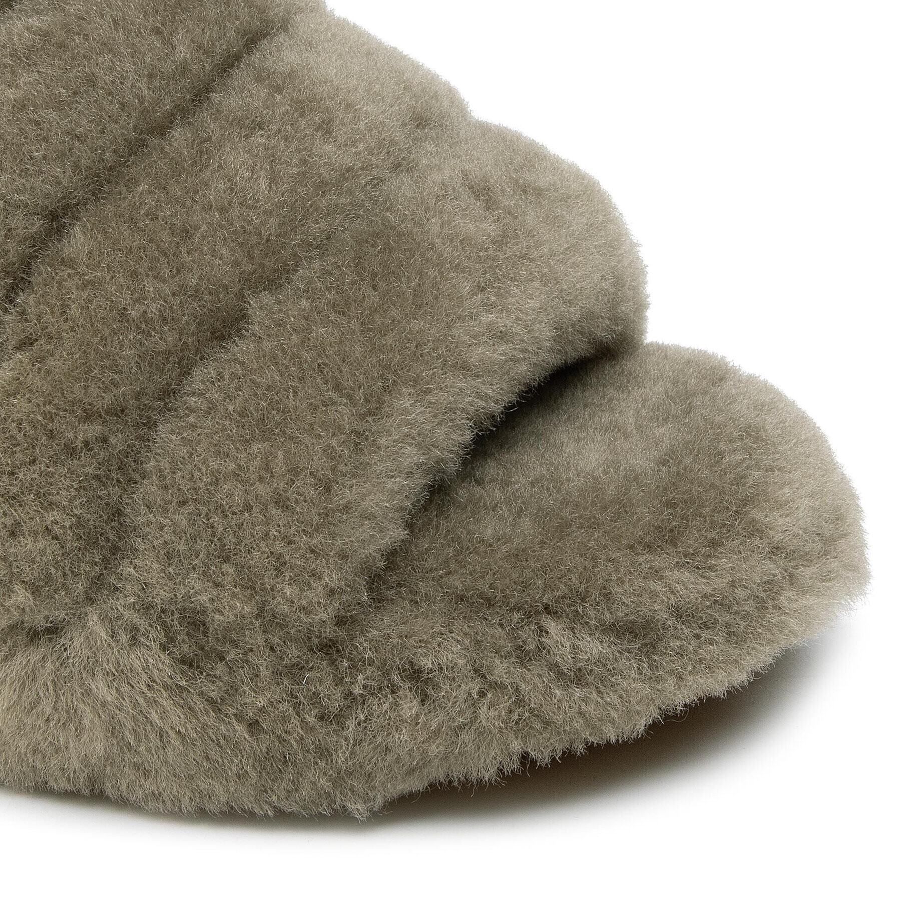 Ugg Пантофи W Fluff Yeah Slide 1095119 Зелен - Pepit.bg