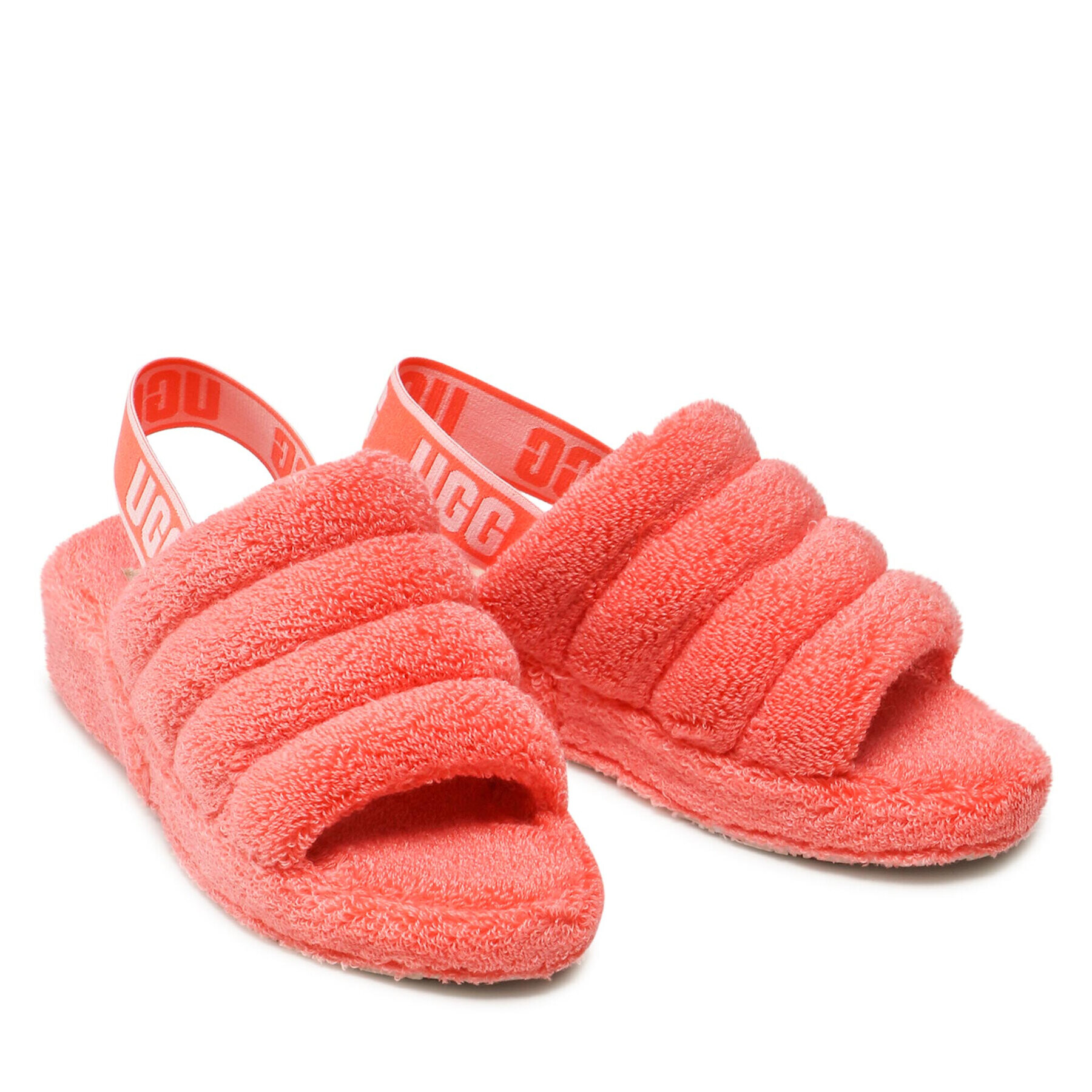 Ugg Пантофи W Fluff Yeah Terry 1127116 Оранжев - Pepit.bg