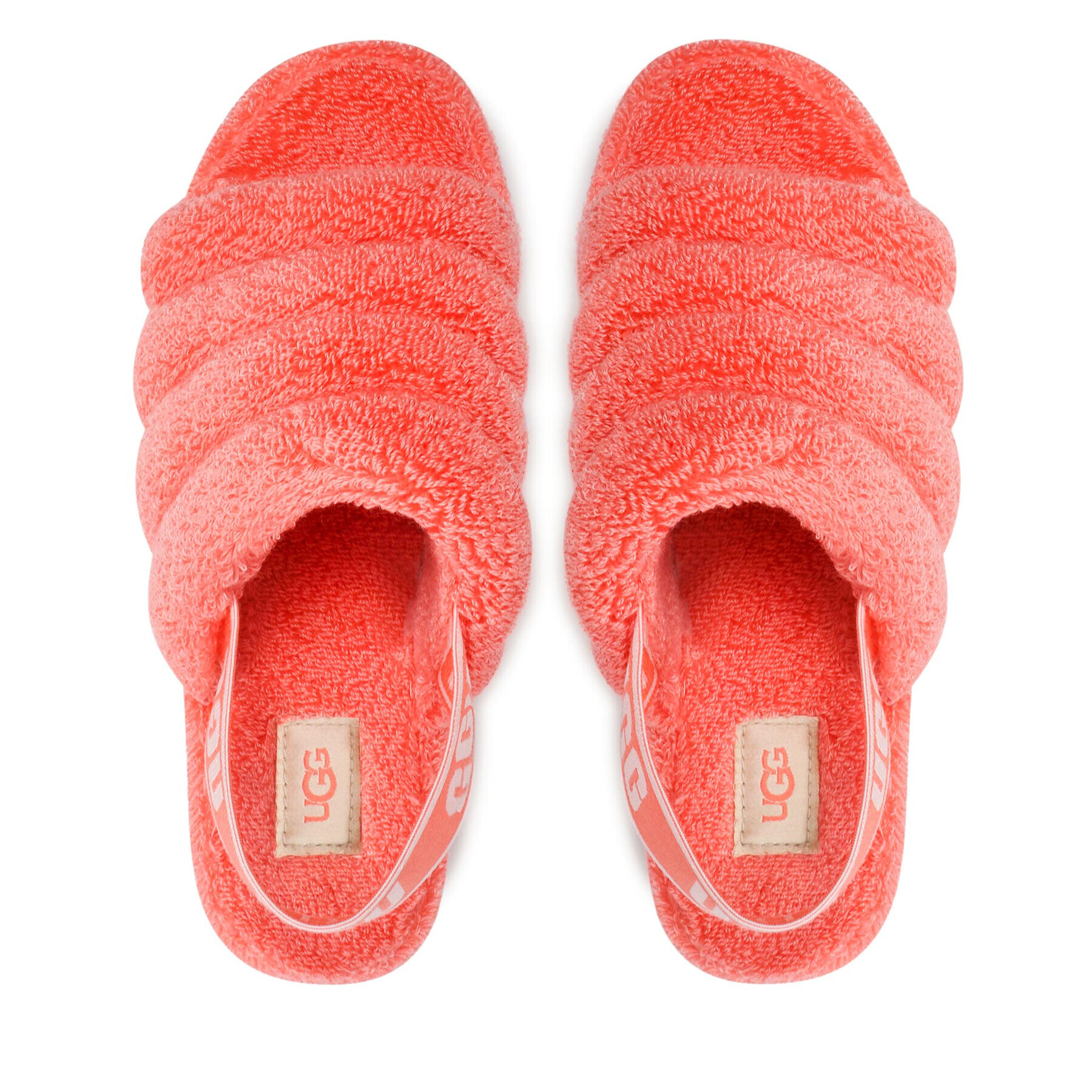 Ugg Пантофи W Fluff Yeah Terry 1127116 Оранжев - Pepit.bg