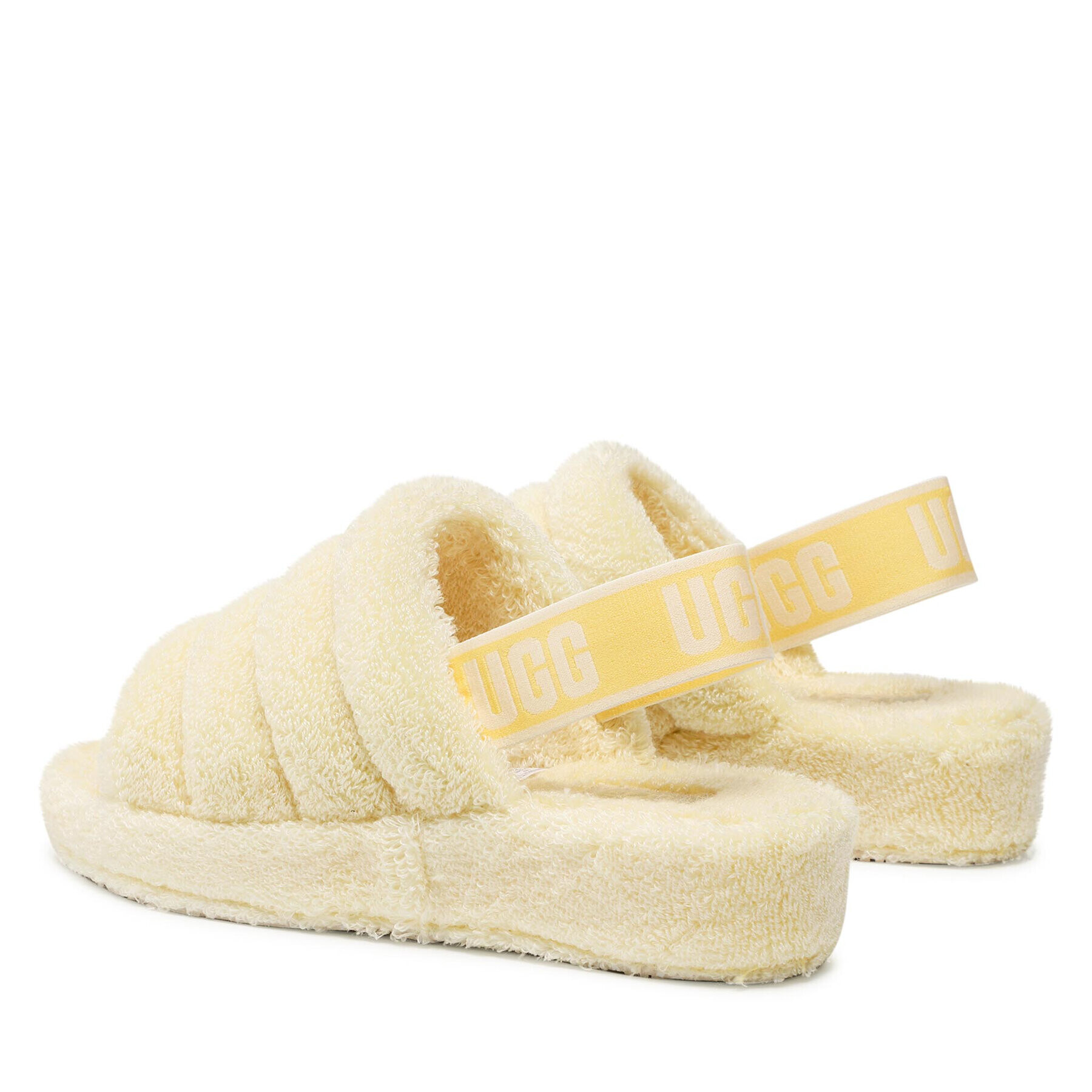 Ugg Пантофи W Fluff Yeah Terry 1127116 Жълт - Pepit.bg