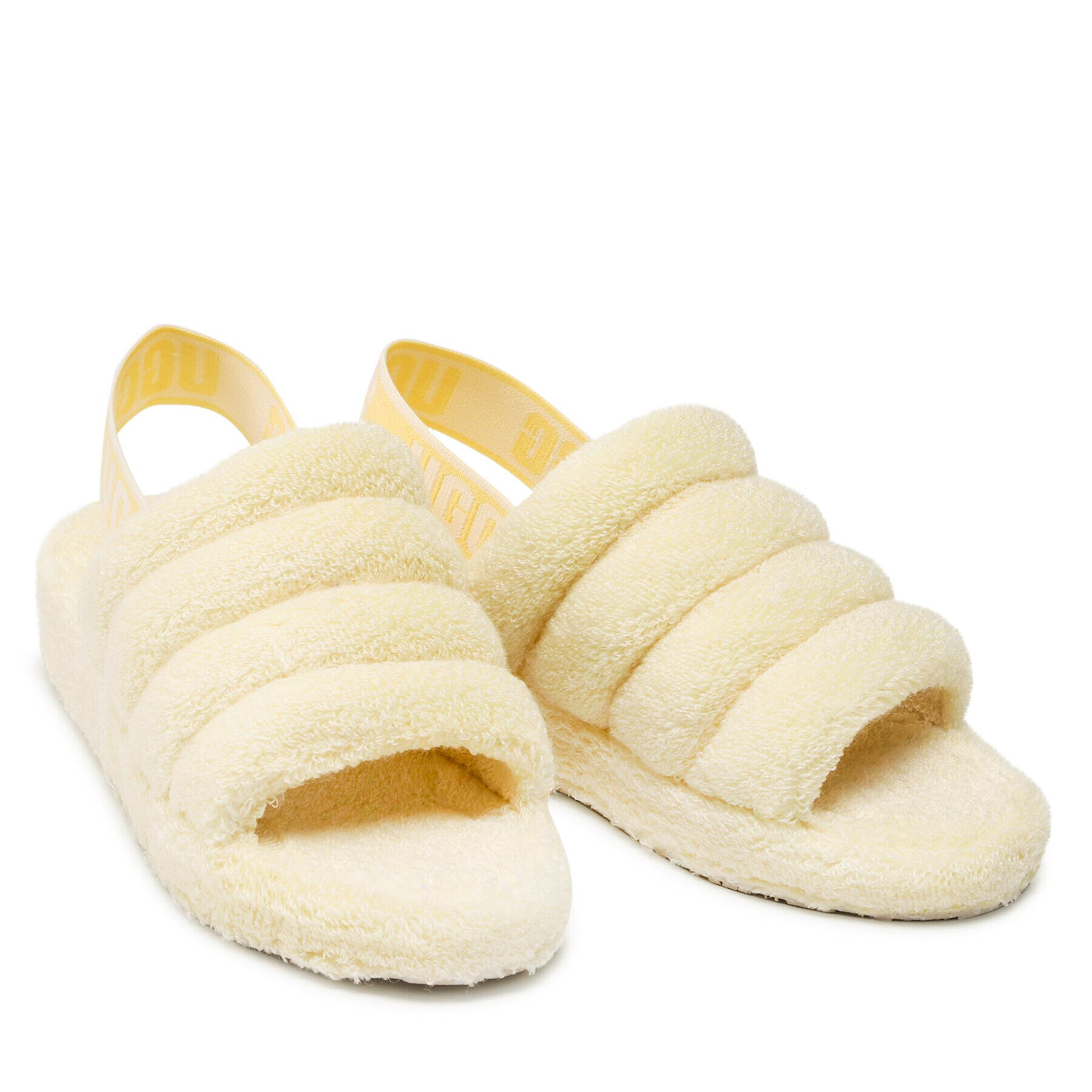 Ugg Пантофи W Fluff Yeah Terry 1127116 Жълт - Pepit.bg