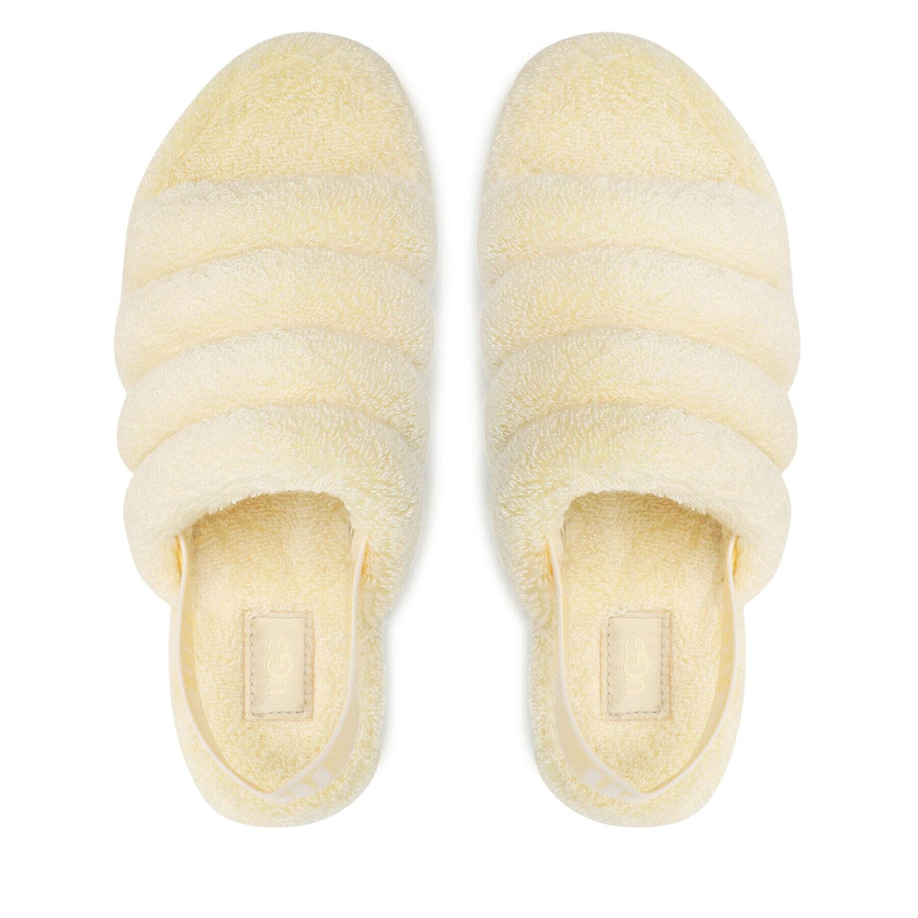 Ugg Пантофи W Fluff Yeah Terry 1127116 Жълт - Pepit.bg
