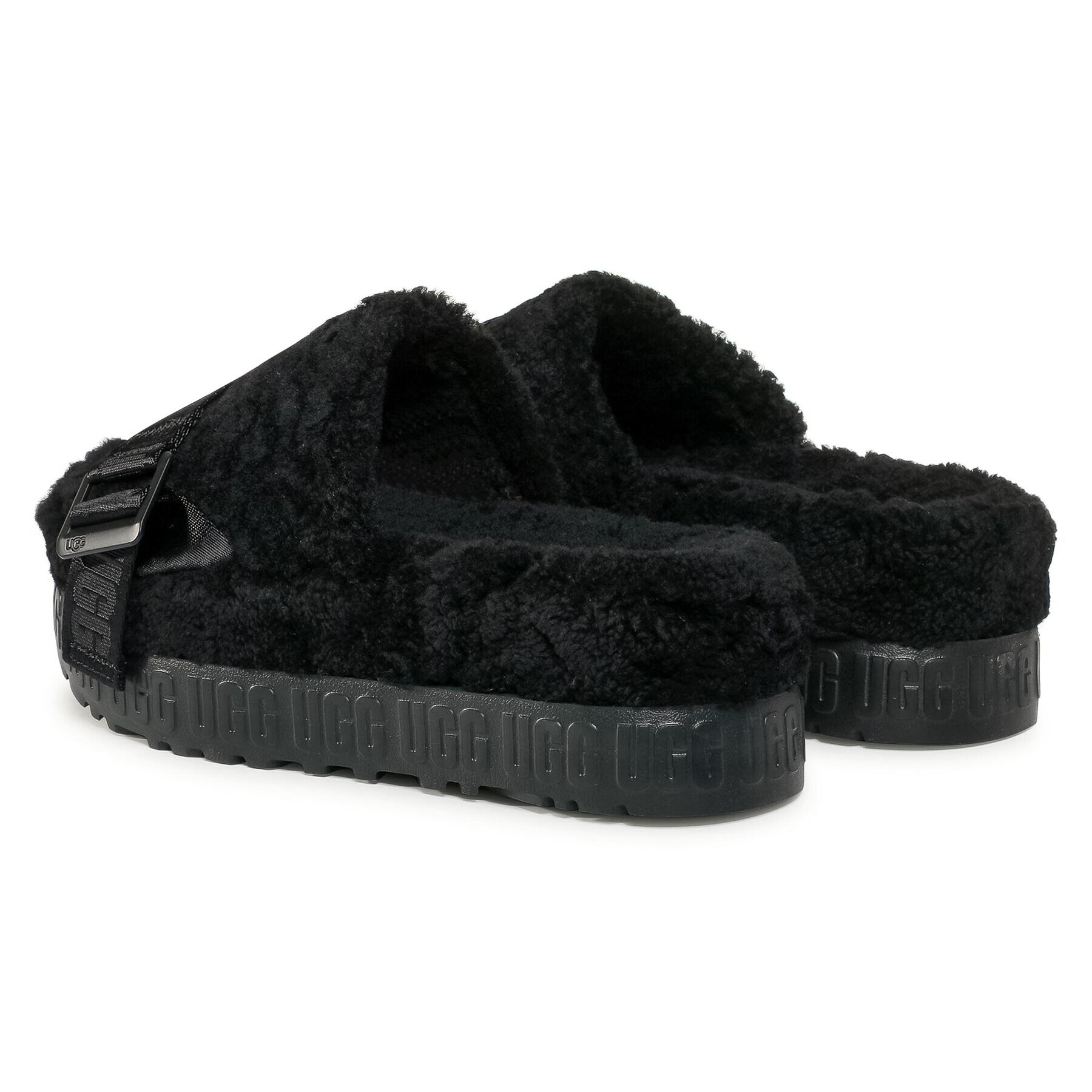 Ugg Пантофи W Fluffita 1113475 Черен - Pepit.bg