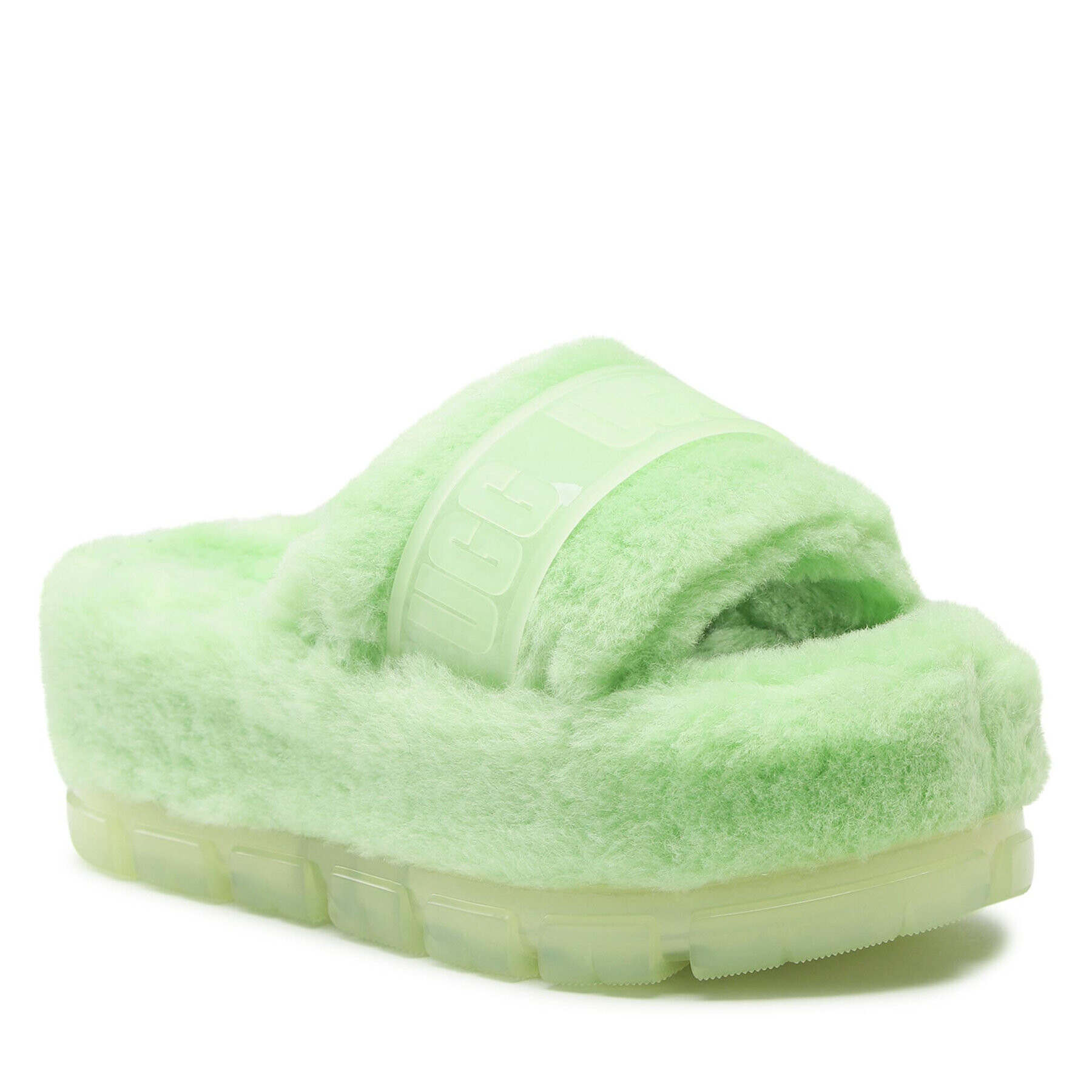 Ugg Пантофи W Fluffita Clear 1131971 Зелен - Pepit.bg