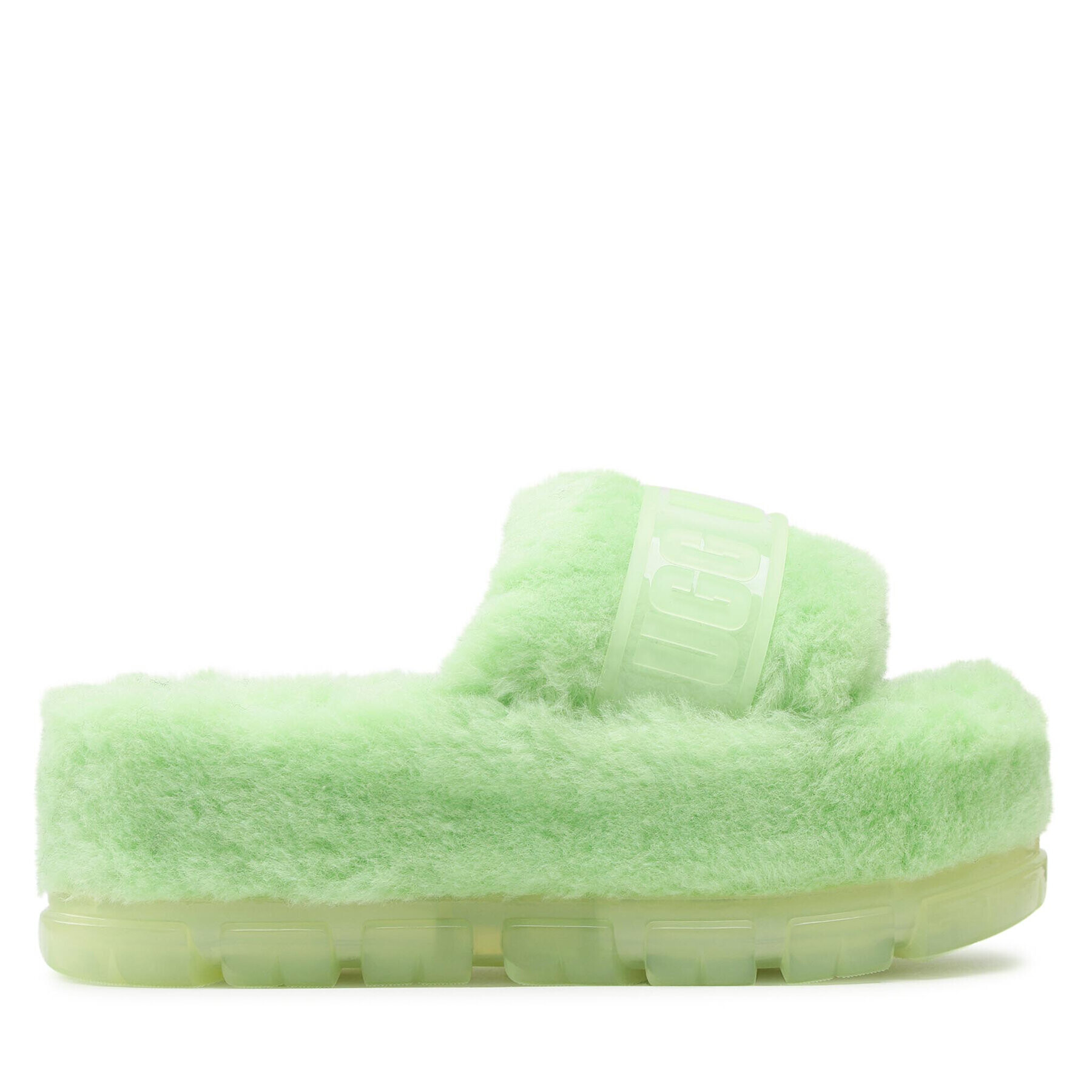 Ugg Пантофи W Fluffita Clear 1131971 Зелен - Pepit.bg