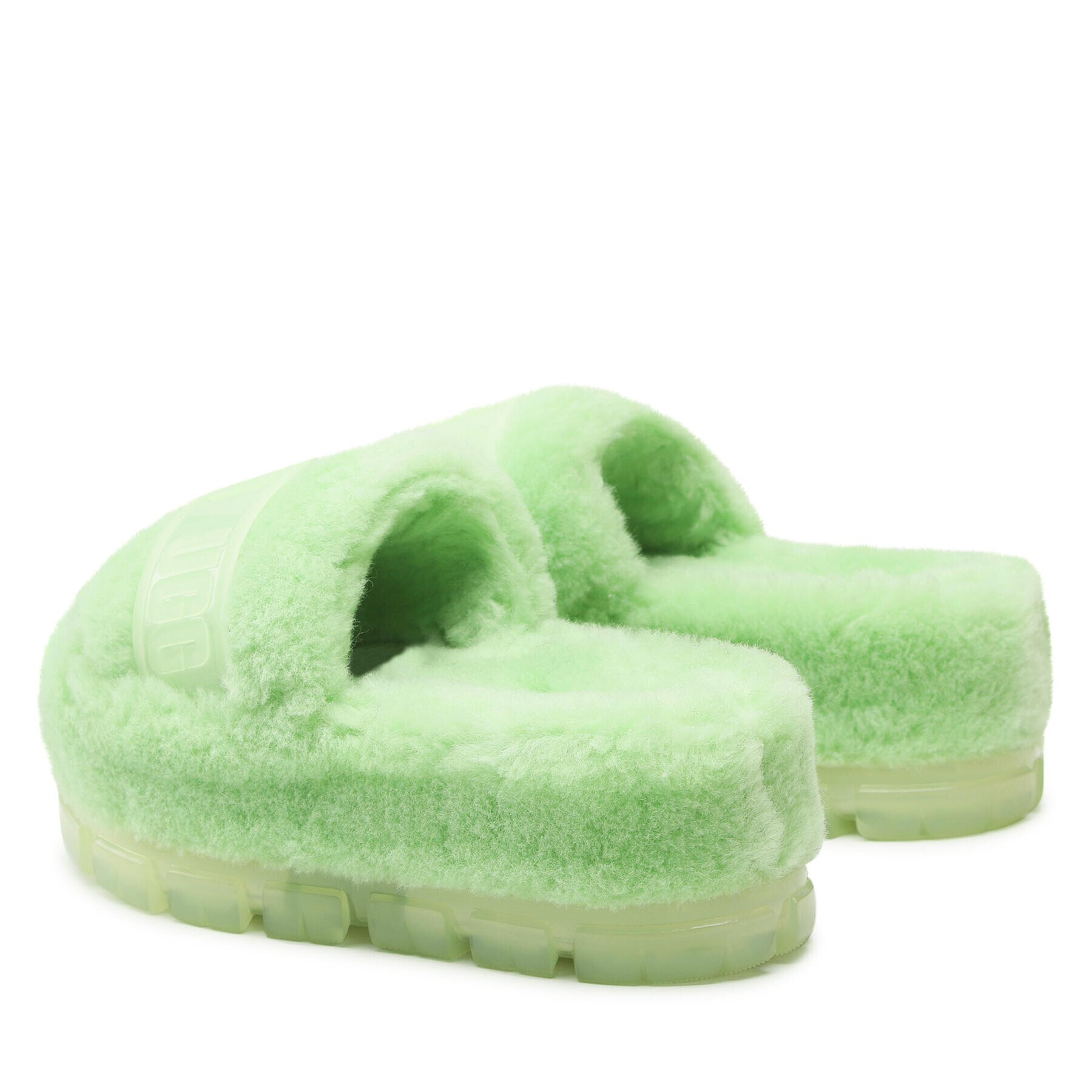 Ugg Пантофи W Fluffita Clear 1131971 Зелен - Pepit.bg