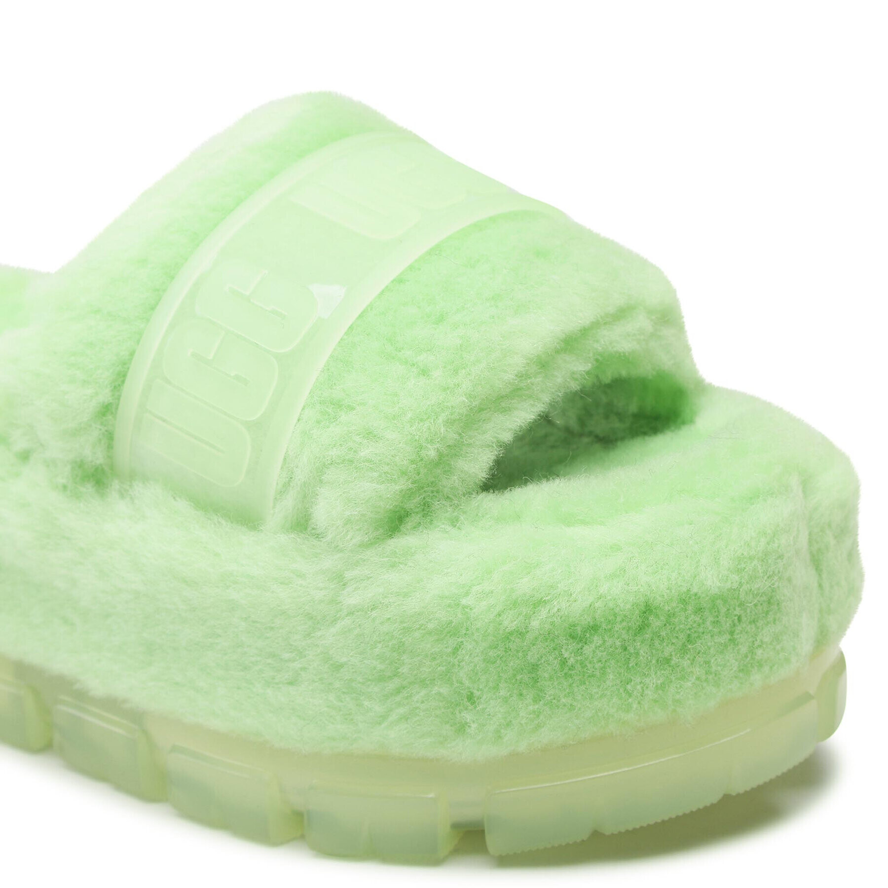 Ugg Пантофи W Fluffita Clear 1131971 Зелен - Pepit.bg