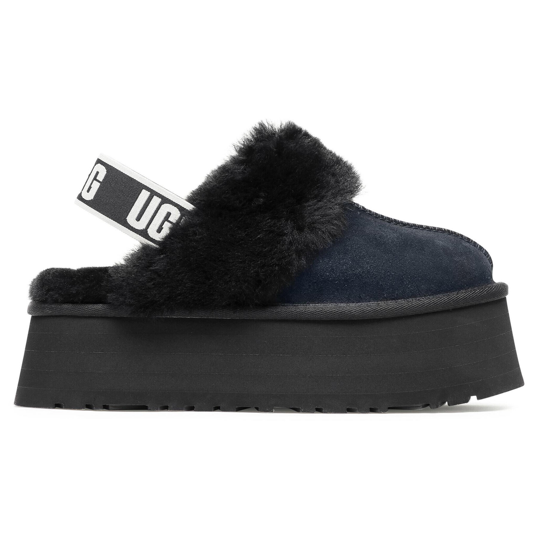 Ugg Пантофи W Funkette 1113474 Черен - Pepit.bg
