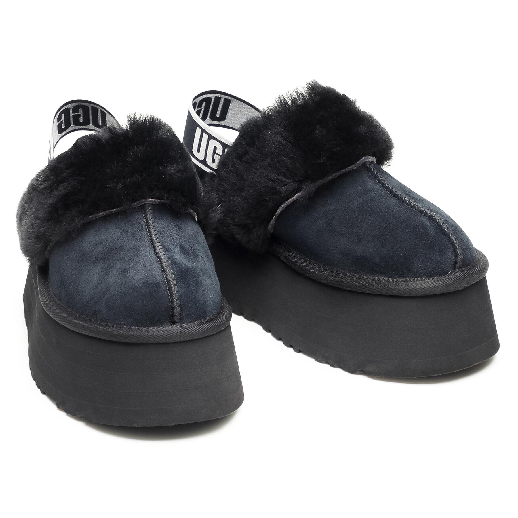 Ugg Пантофи W Funkette 1113474 Черен - Pepit.bg
