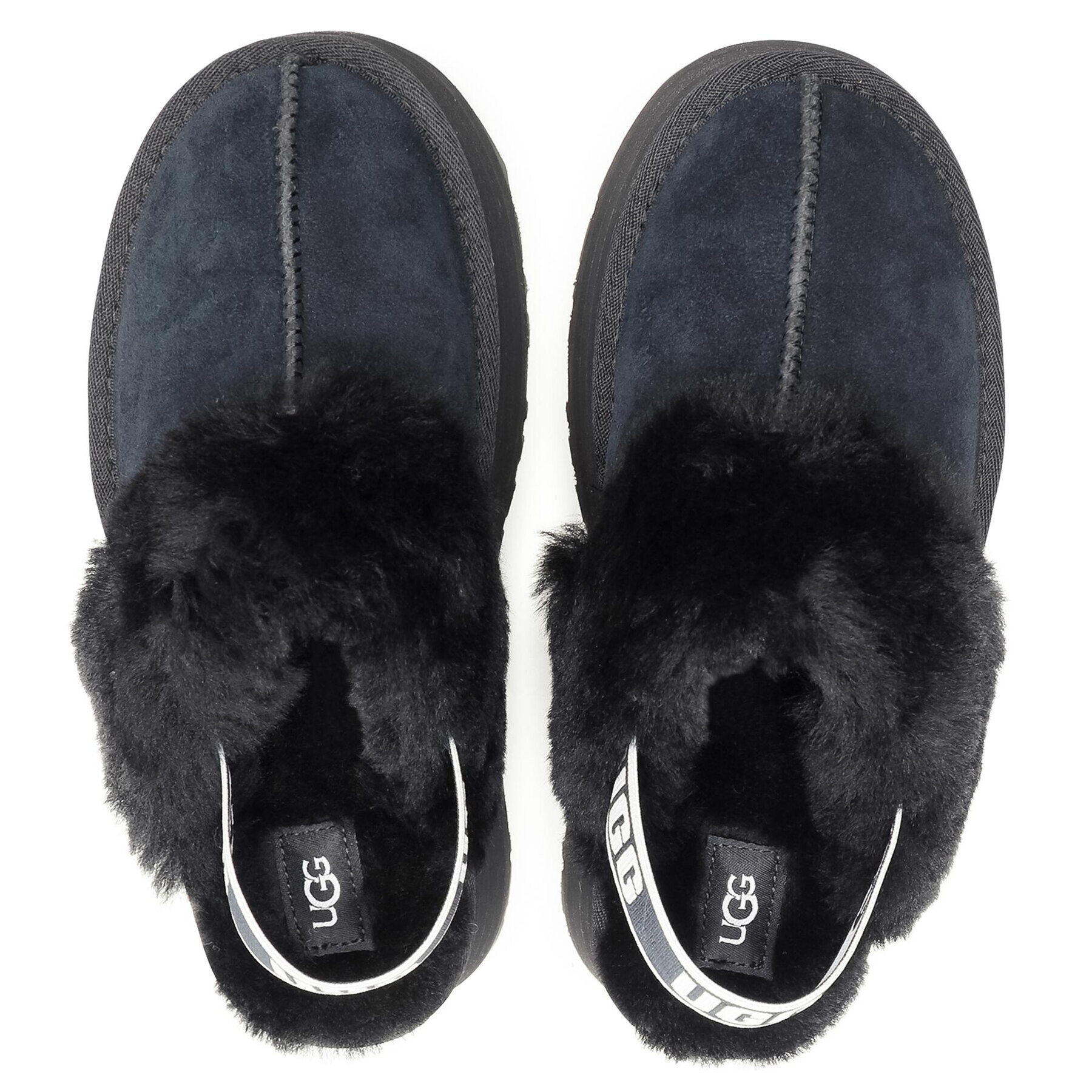 Ugg Пантофи W Funkette 1113474 Черен - Pepit.bg