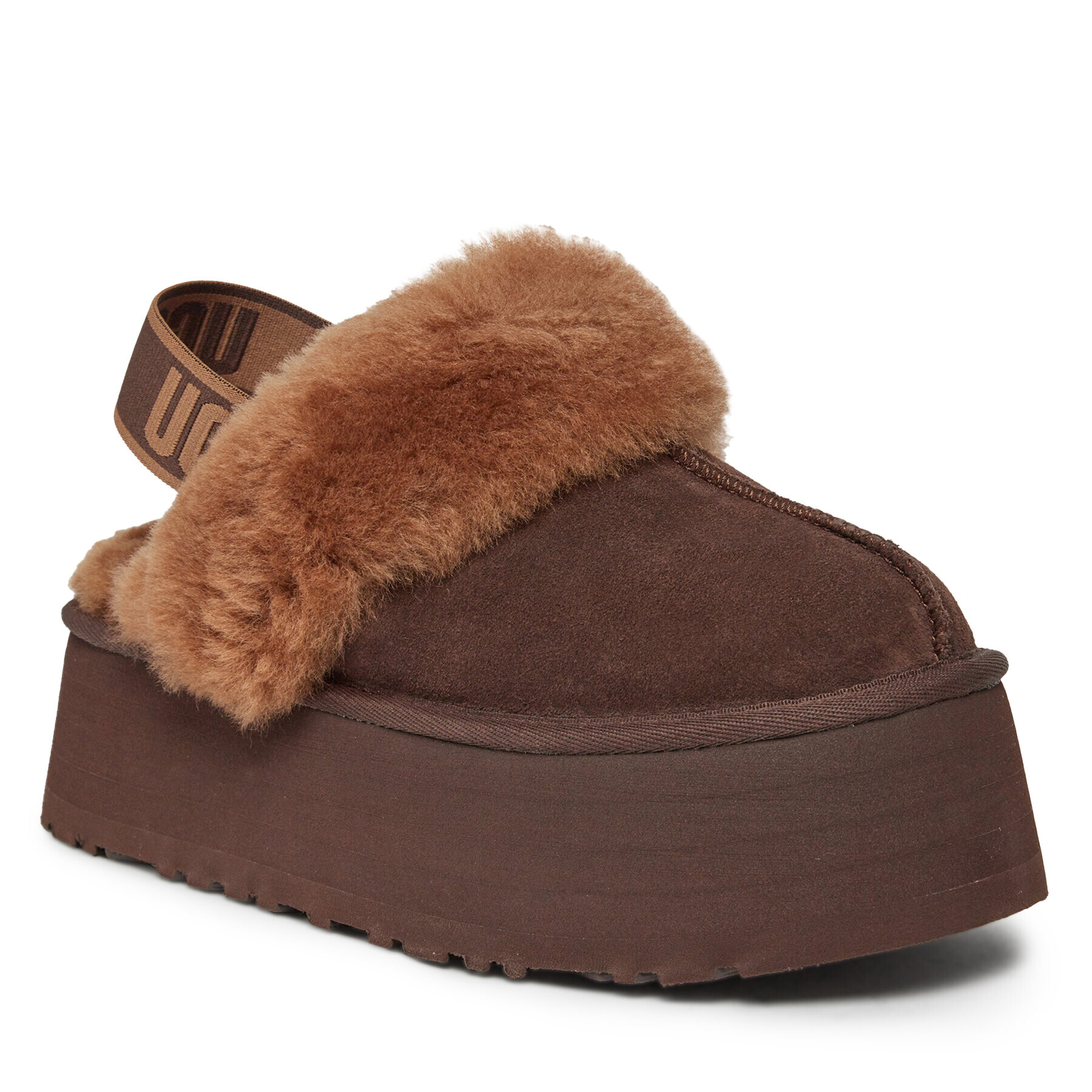 Ugg Пантофи W Funkette 1113474 Кафяв - Pepit.bg
