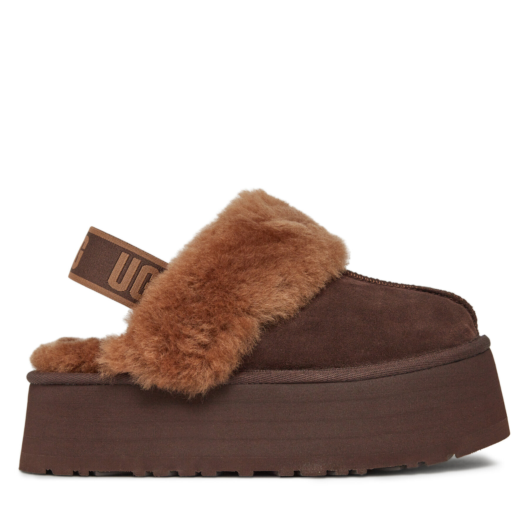Ugg Пантофи W Funkette 1113474 Кафяв - Pepit.bg