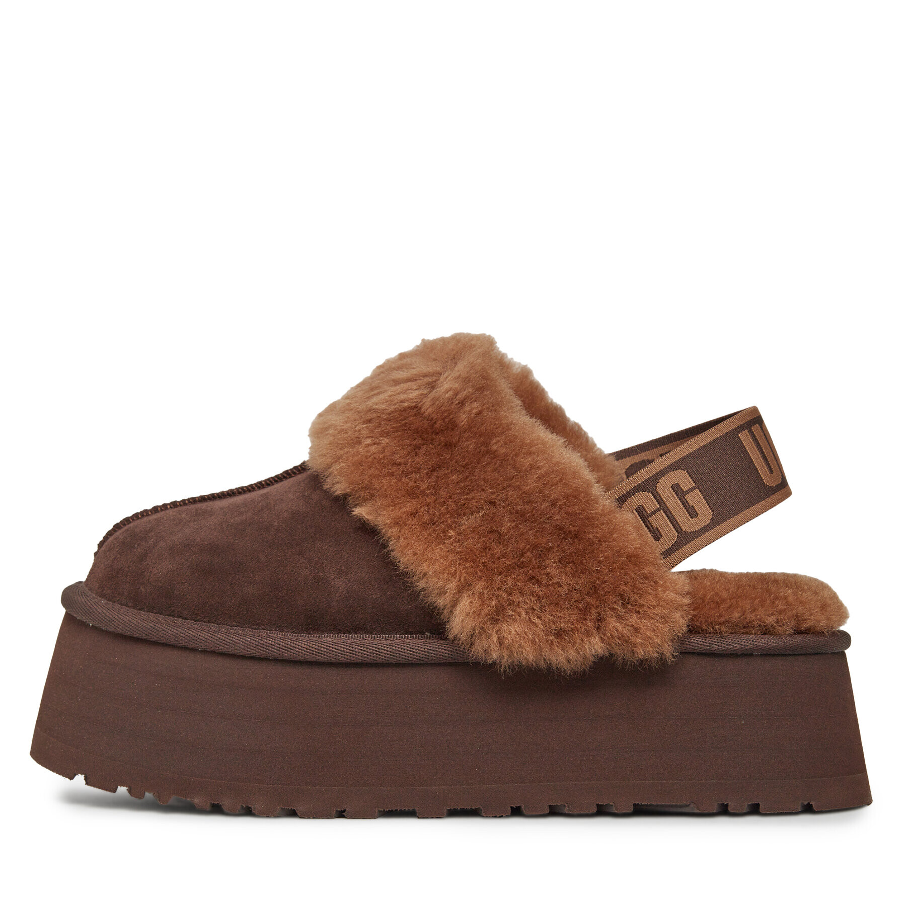 Ugg Пантофи W Funkette 1113474 Кафяв - Pepit.bg