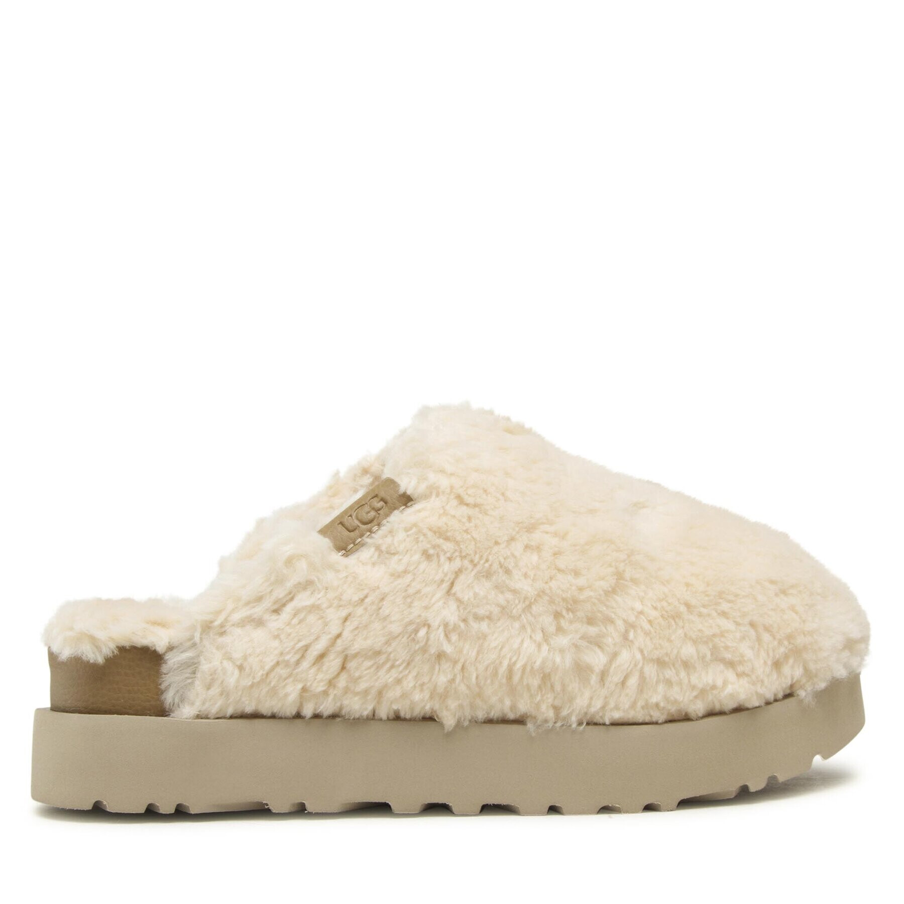 Ugg Пантофи W Fuzz Sugar Slide 1135132 Бежов - Pepit.bg