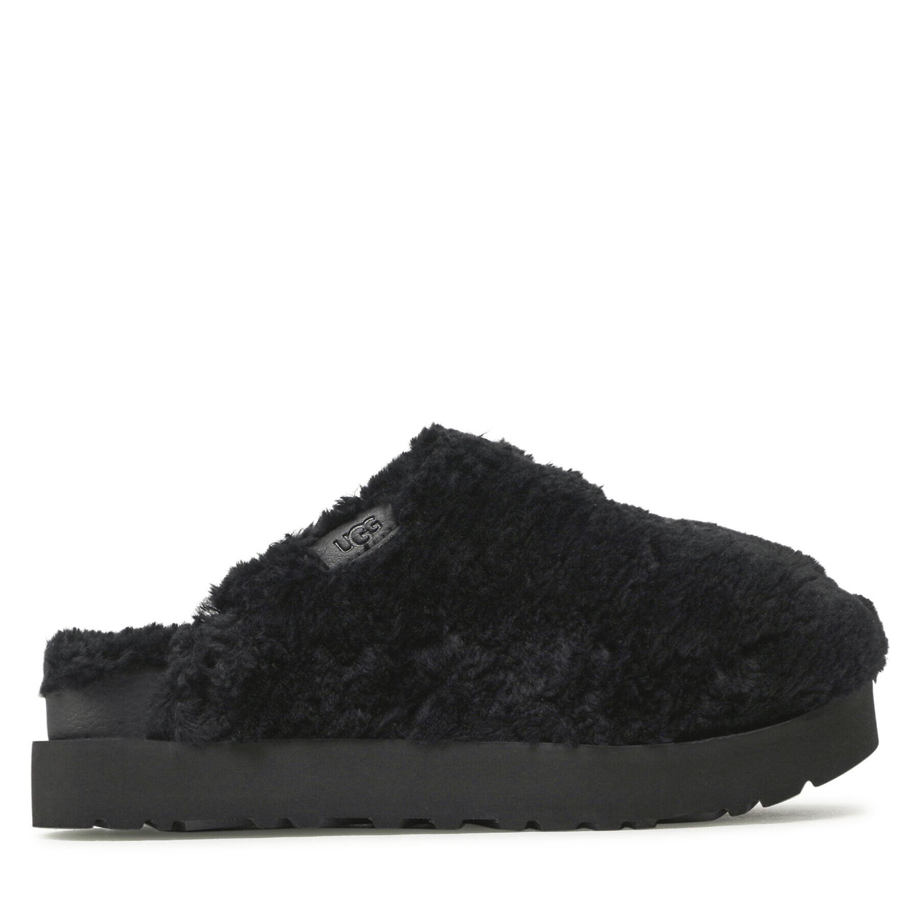 Ugg Пантофи W Fuzz Sugar Slide 1135132 Черен - Pepit.bg