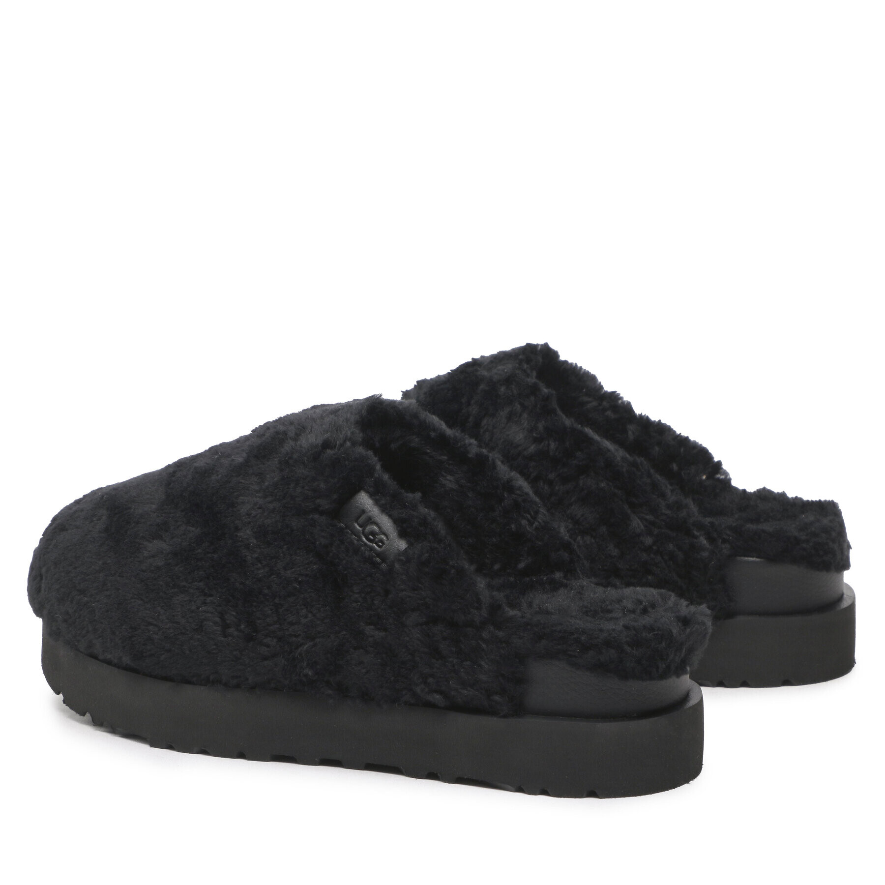 Ugg Пантофи W Fuzz Sugar Slide 1135132 Черен - Pepit.bg
