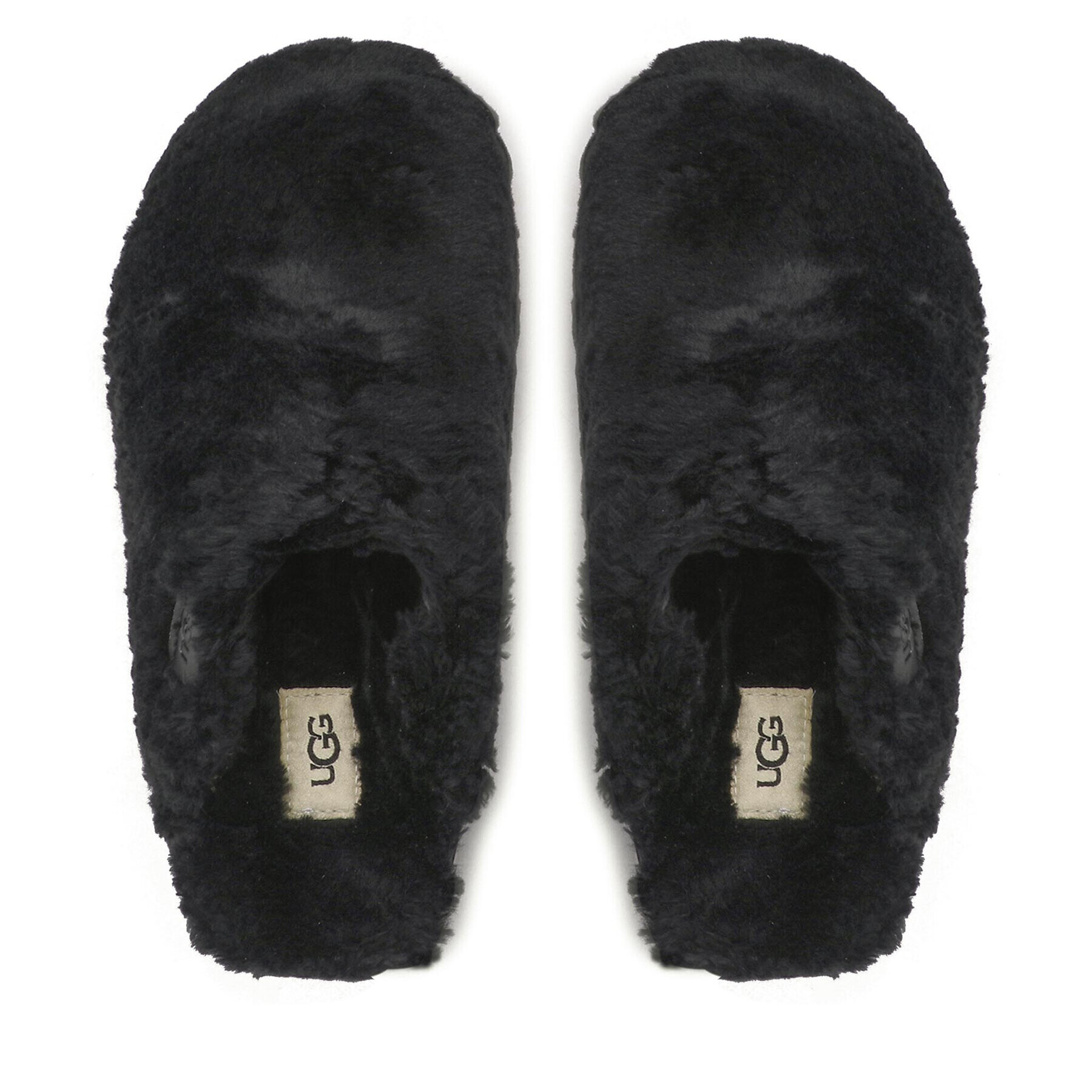 Ugg Пантофи W Fuzz Sugar Slide 1135132 Черен - Pepit.bg