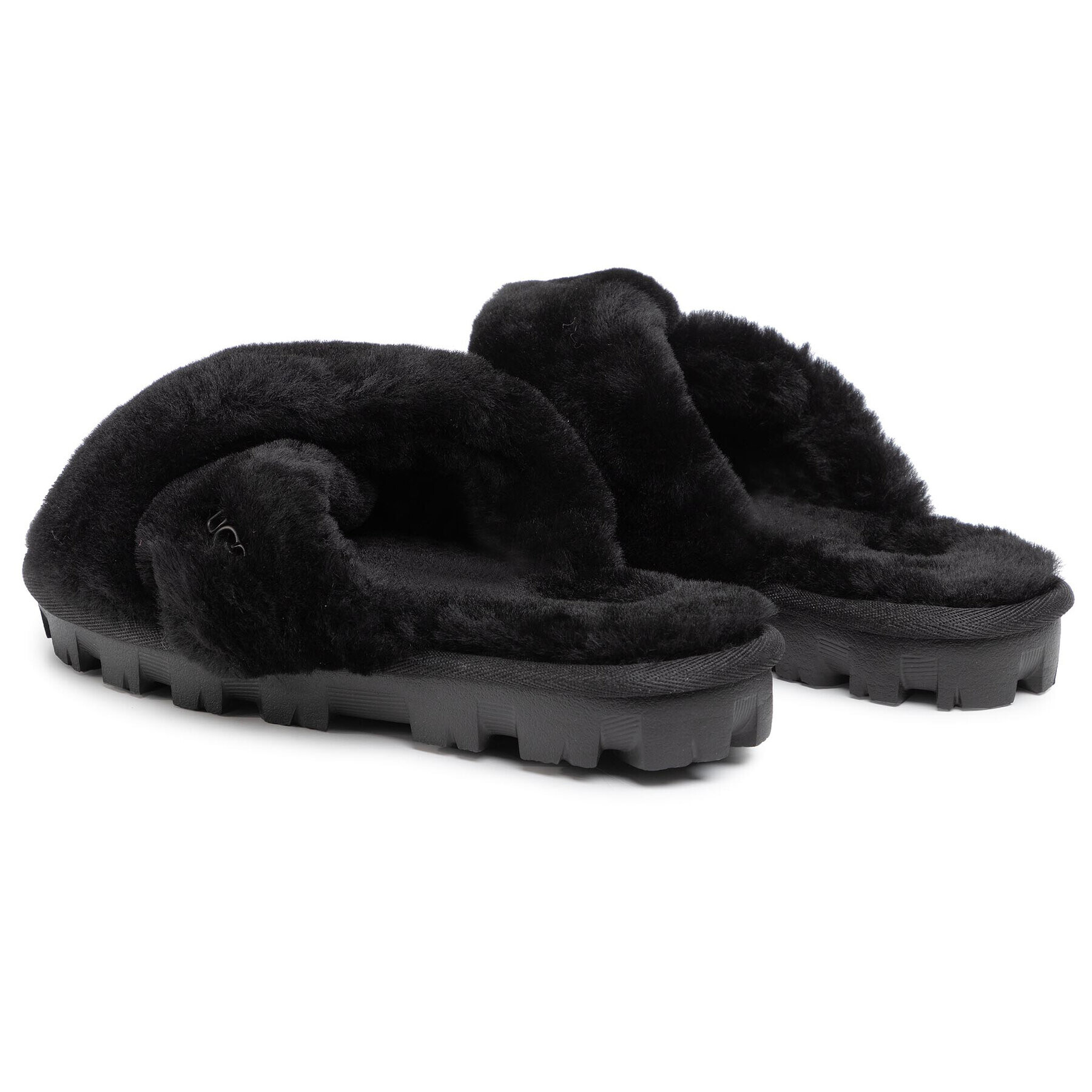 Ugg Пантофи W Fuzzette 1107955 Черен - Pepit.bg