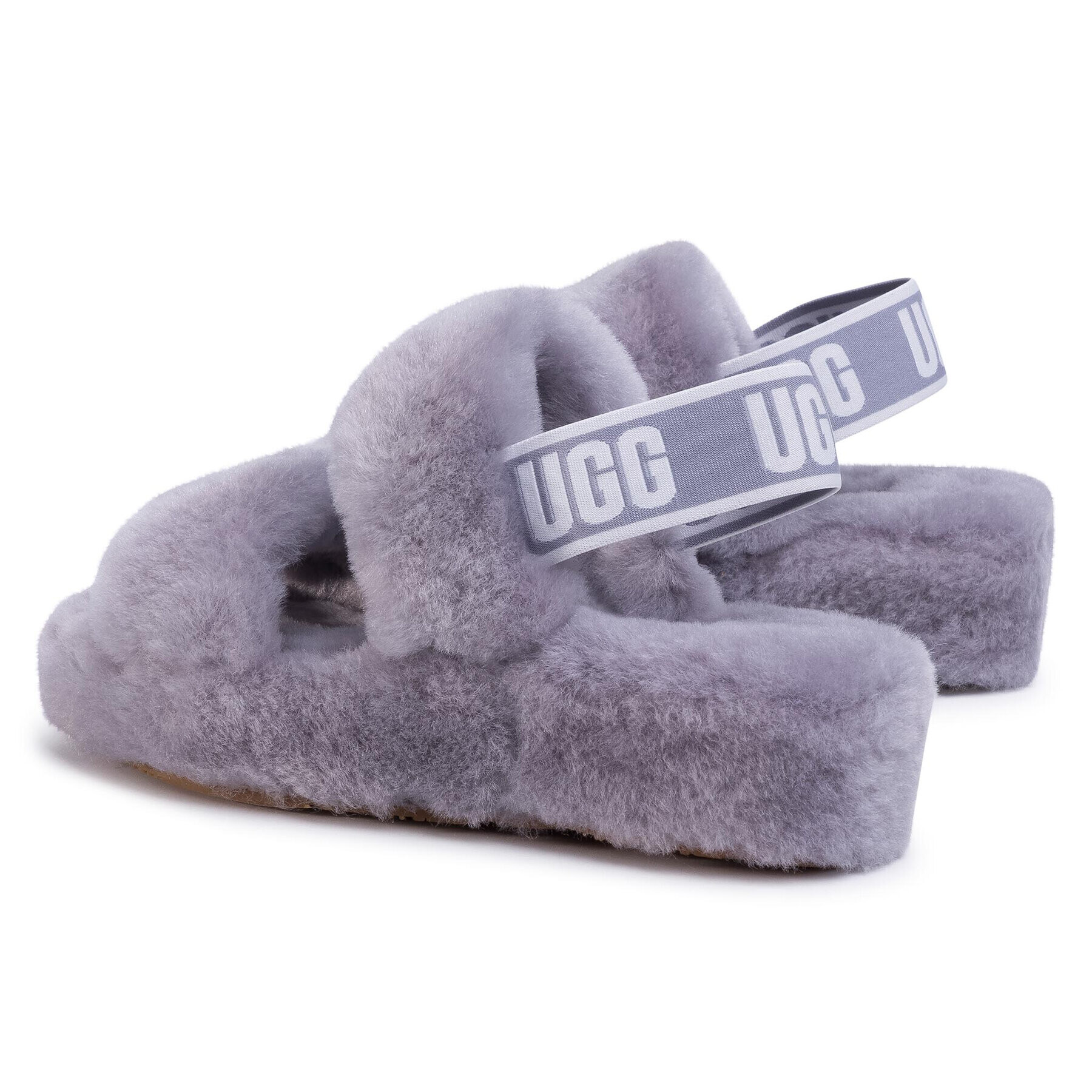 Ugg Пантофи W Oh Yeah 1107953 Сив - Pepit.bg